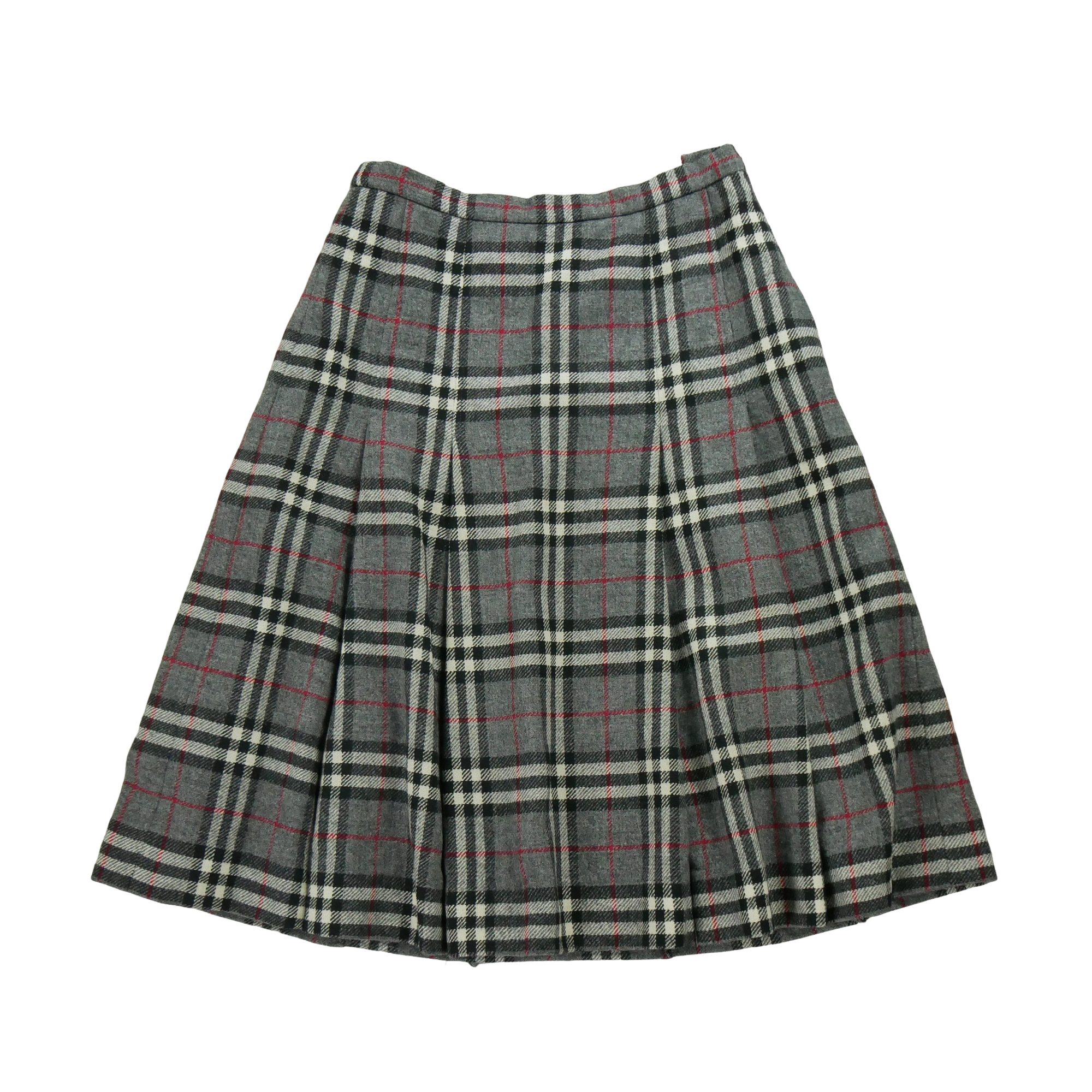 Jupes midi Femme  en laine Gris 1