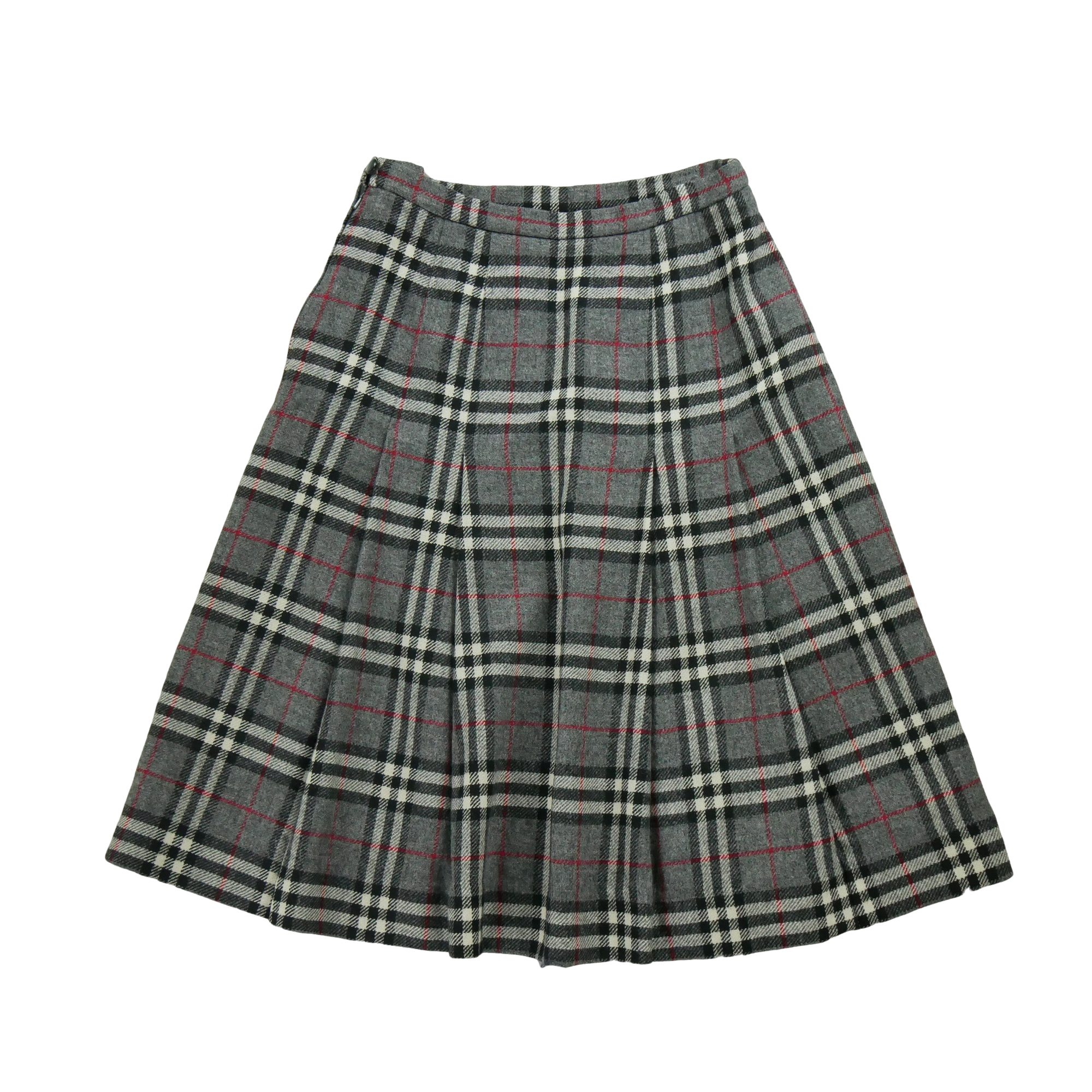 Jupes midi Femme  en laine Gris 2
