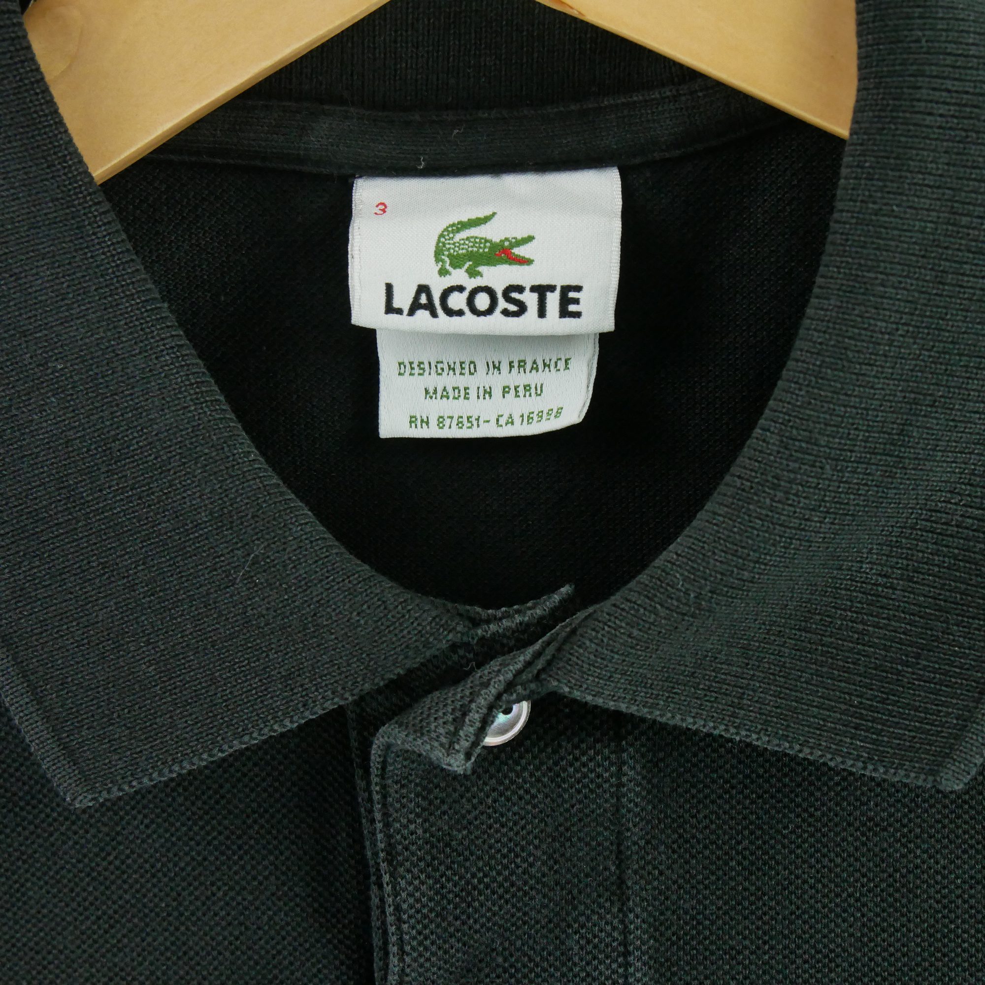Polo manches courtes Homme  Noir 6