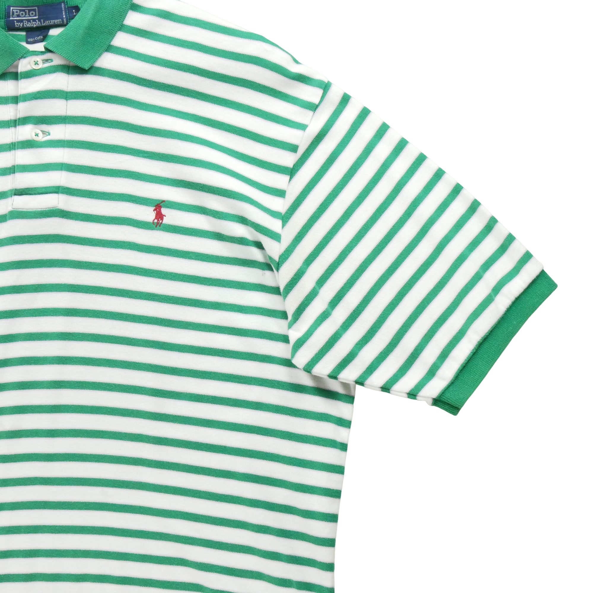 Polo manches courtes Homme  Vert 3