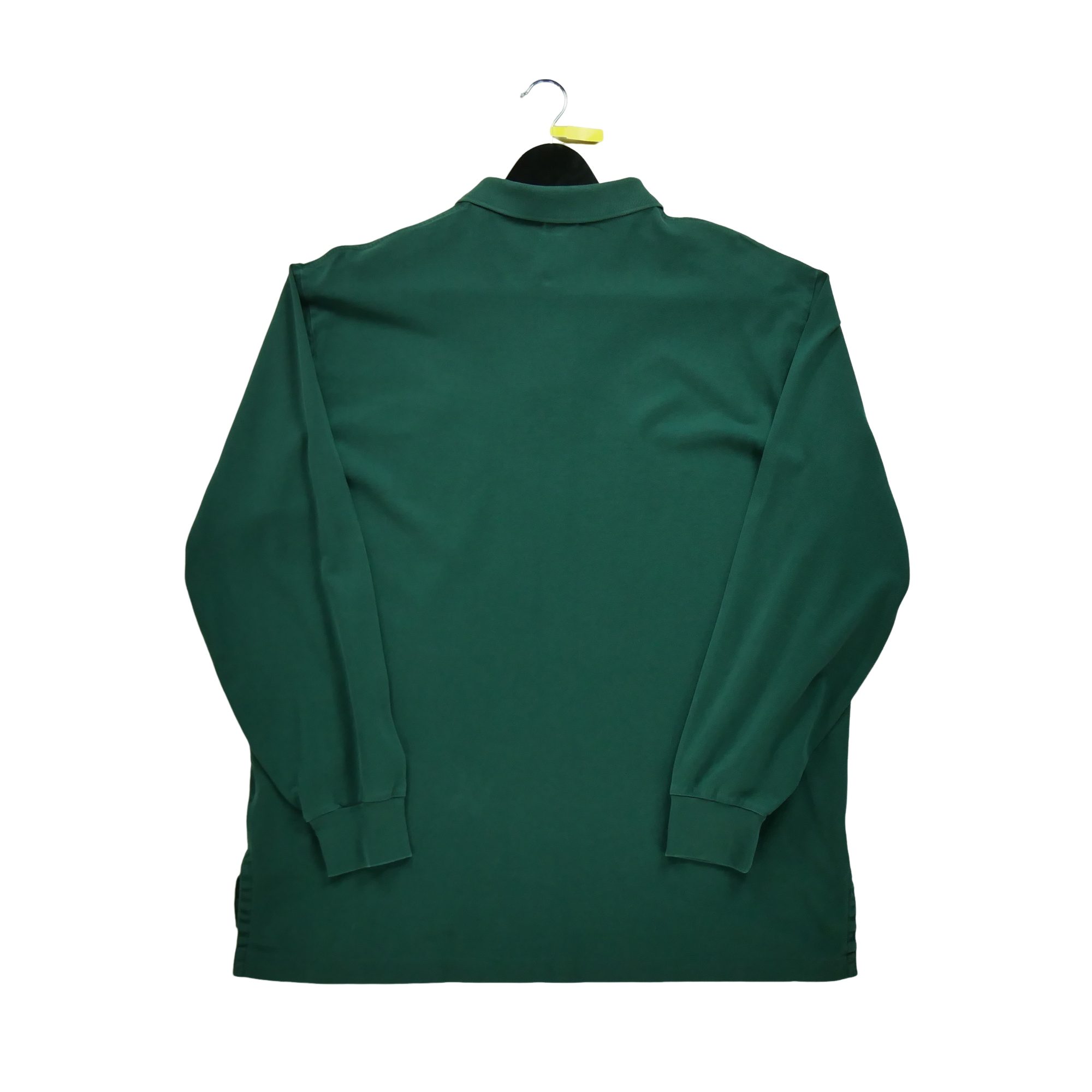 Polo manches longues Homme  Vert 3