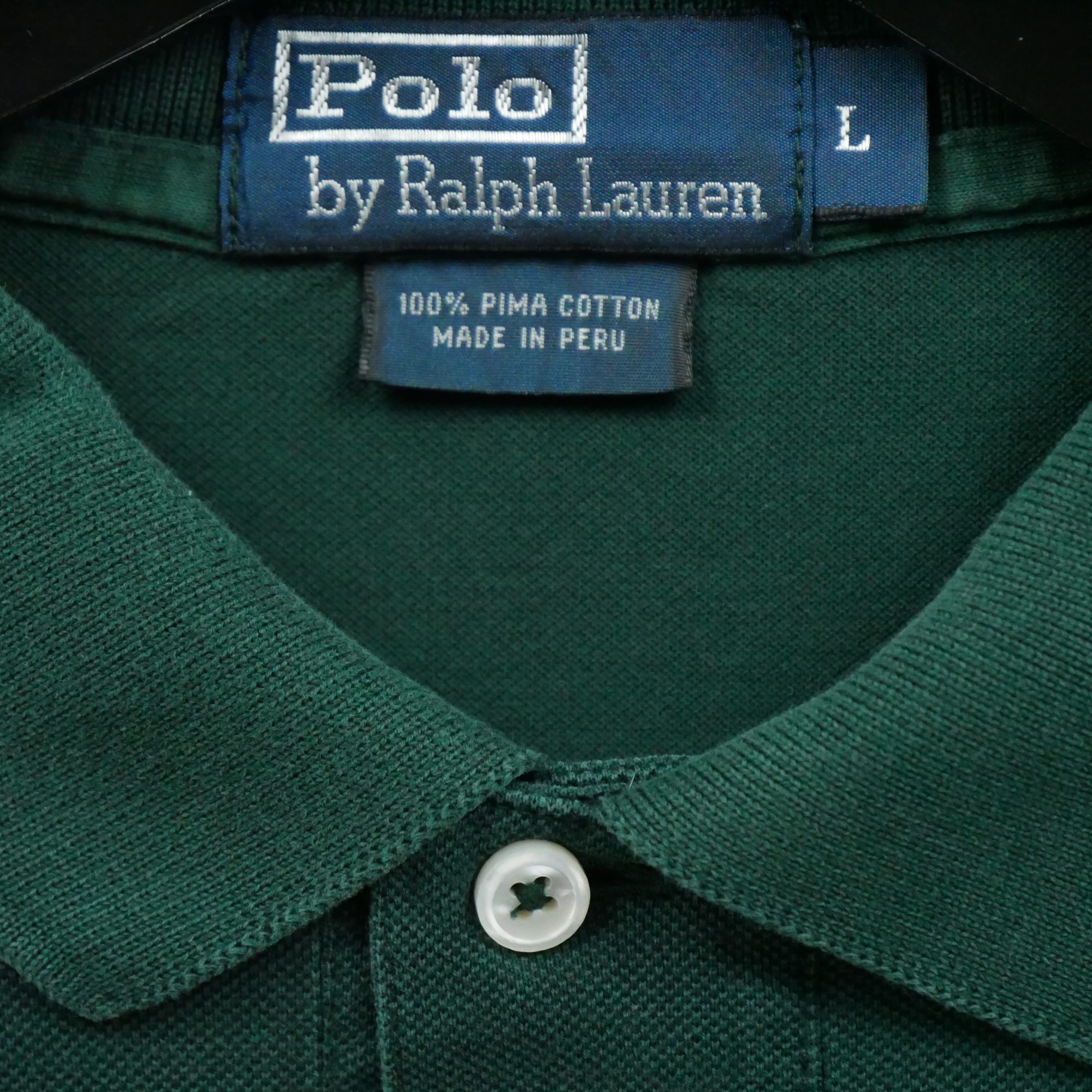 Polo manches longues Homme  Vert 9