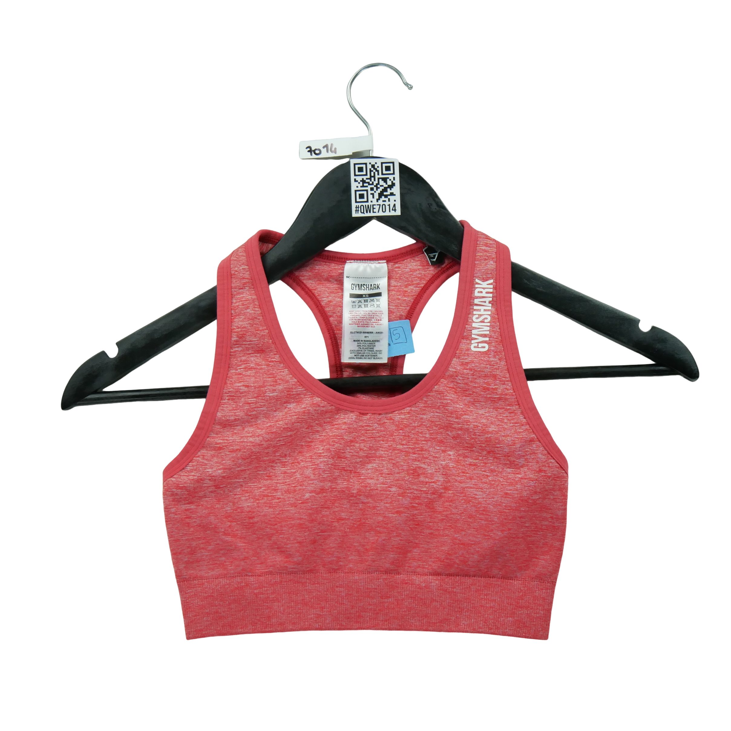 Brassière Femme Fitness Yoga Rouge 1