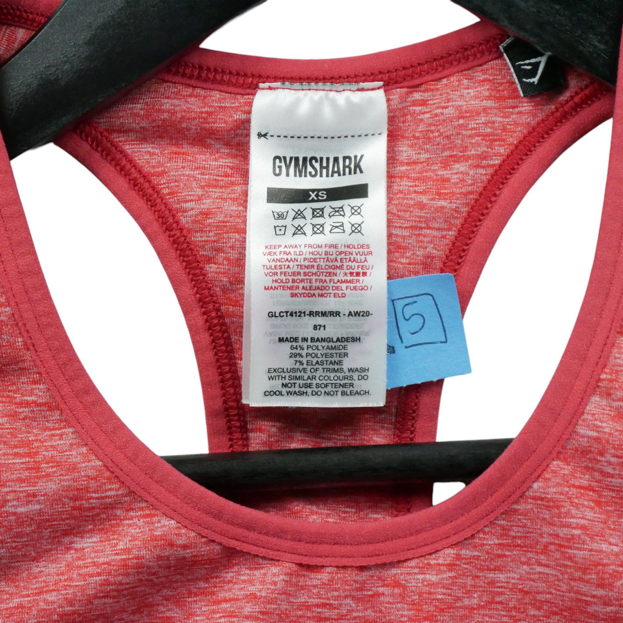 Brassière Femme Fitness Yoga Rouge 3