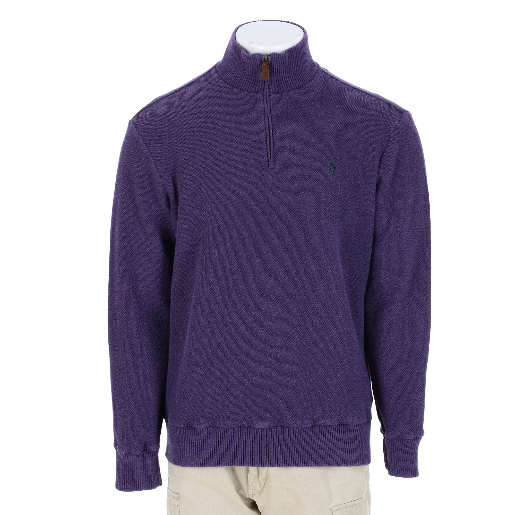 Pull Homme  col camionneur Violet 1