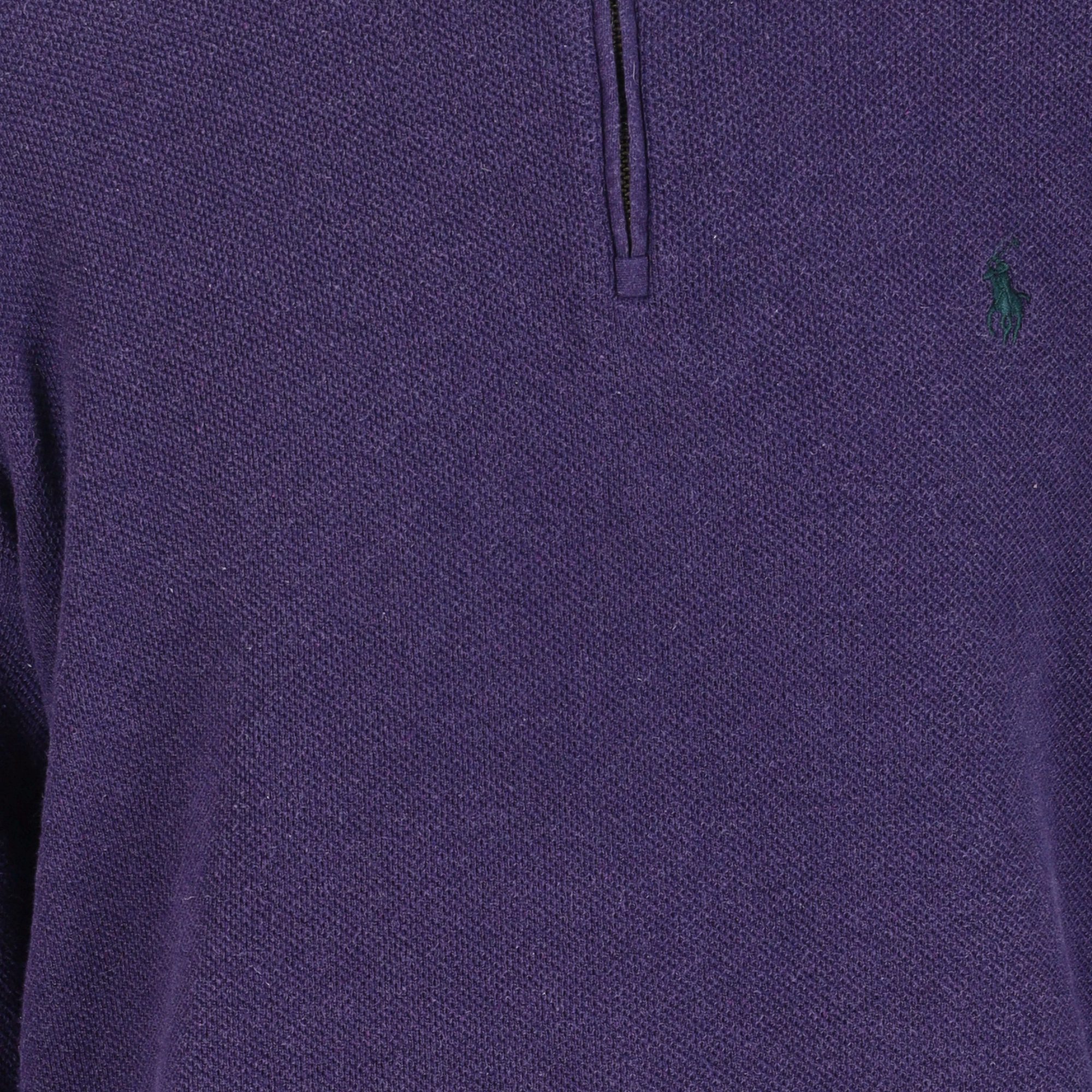 Pull Homme  col camionneur Violet 4
