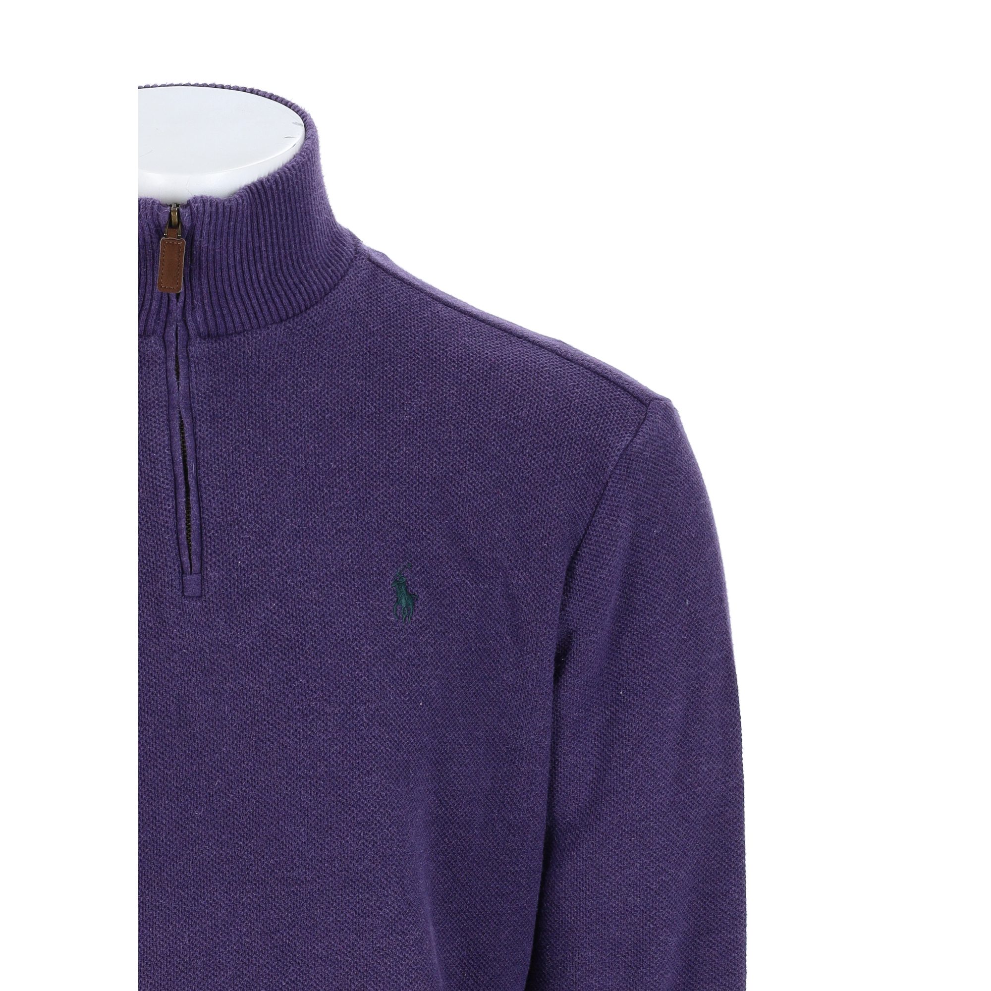 Pull Homme  col camionneur Violet 5