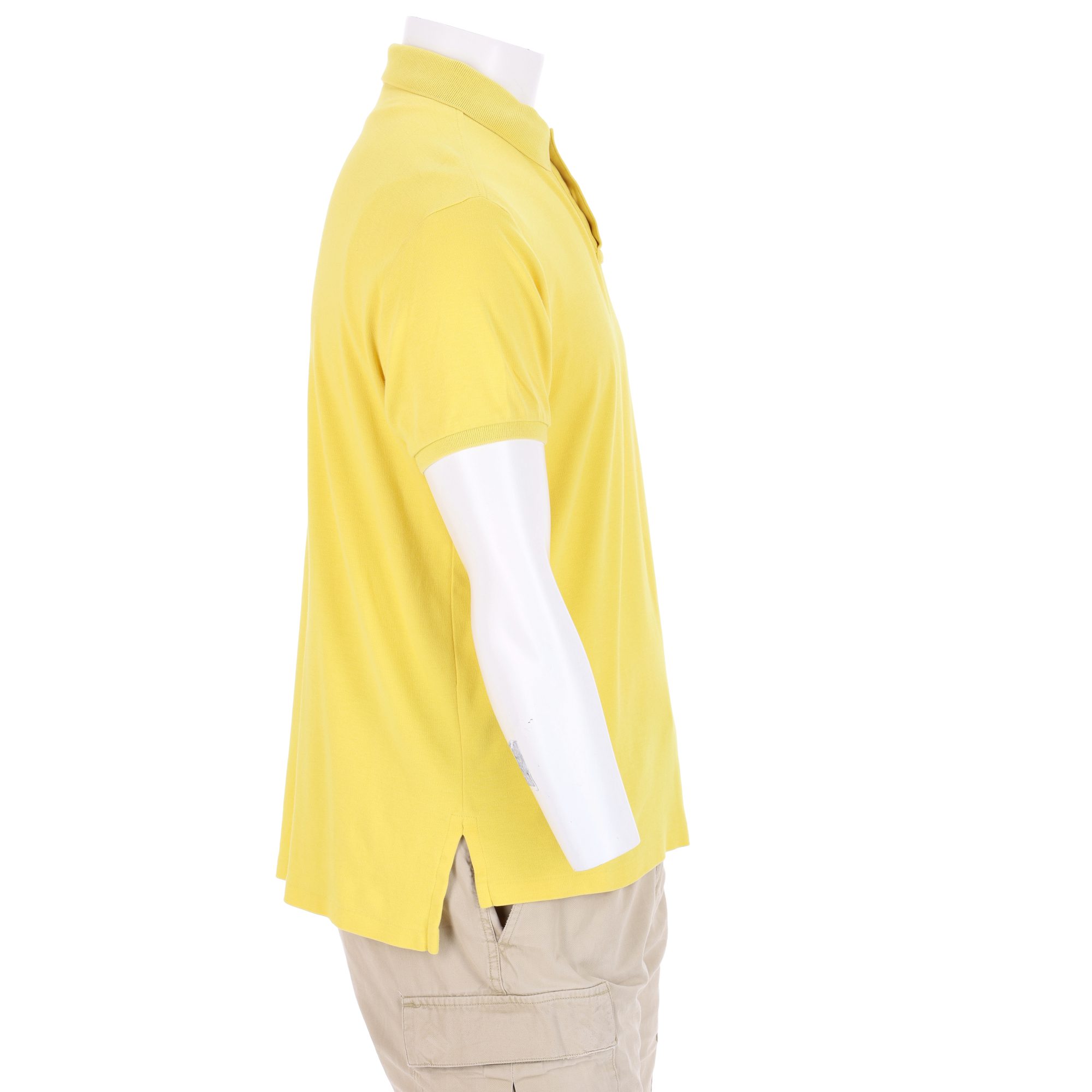 Polo manches courtes Homme  Jaune 3