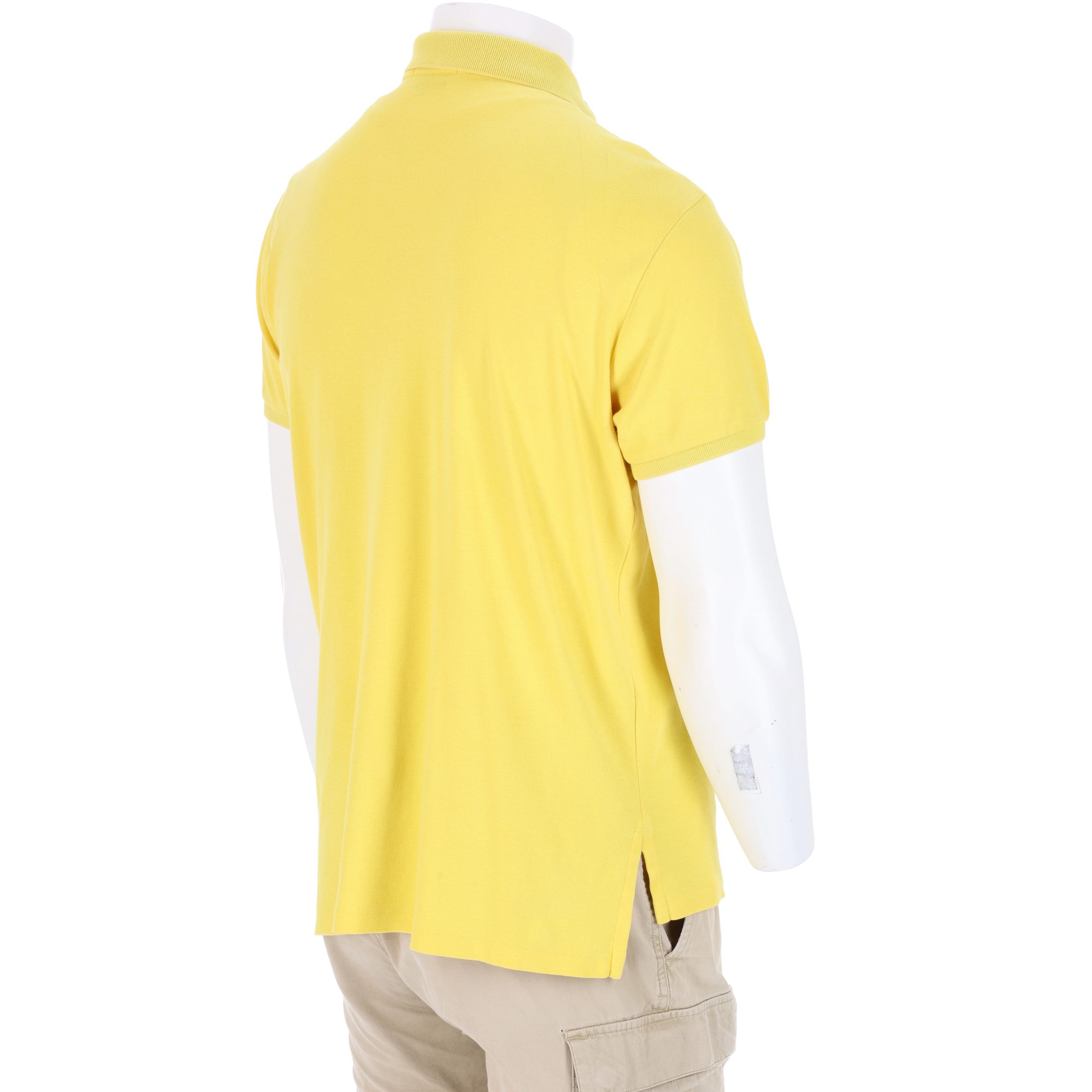 Polo manches courtes Homme  Jaune 4