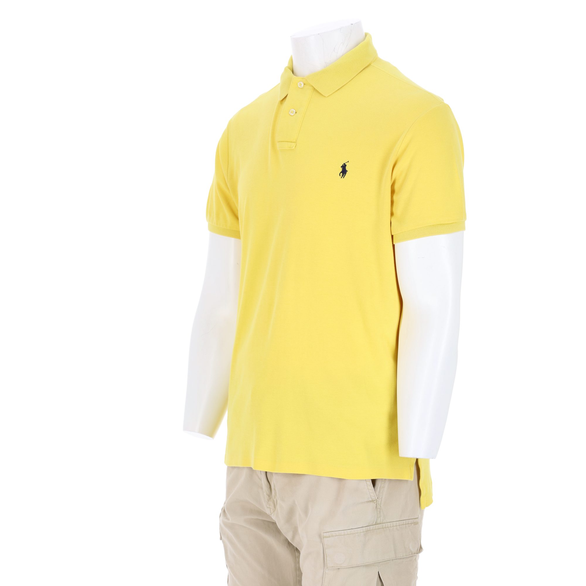 Polo manches courtes Homme  Jaune 5