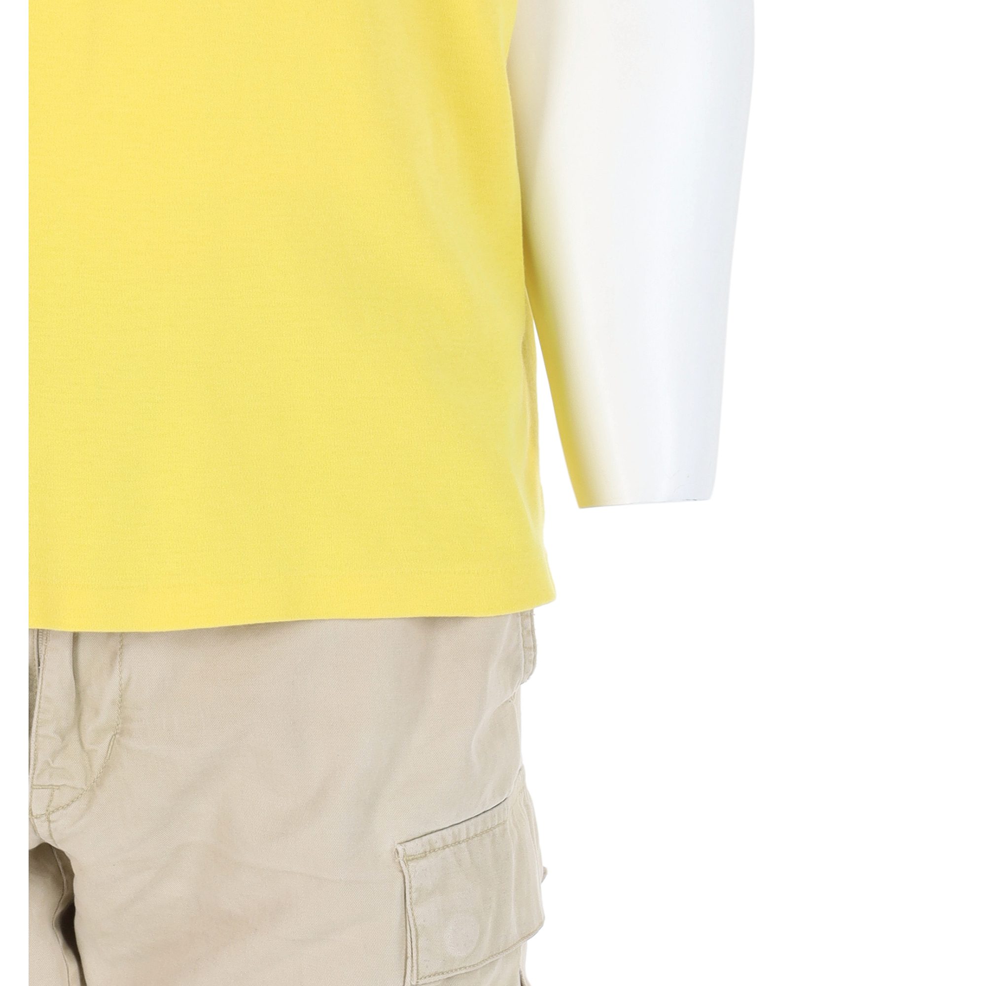 Polo manches courtes Homme  Jaune 7