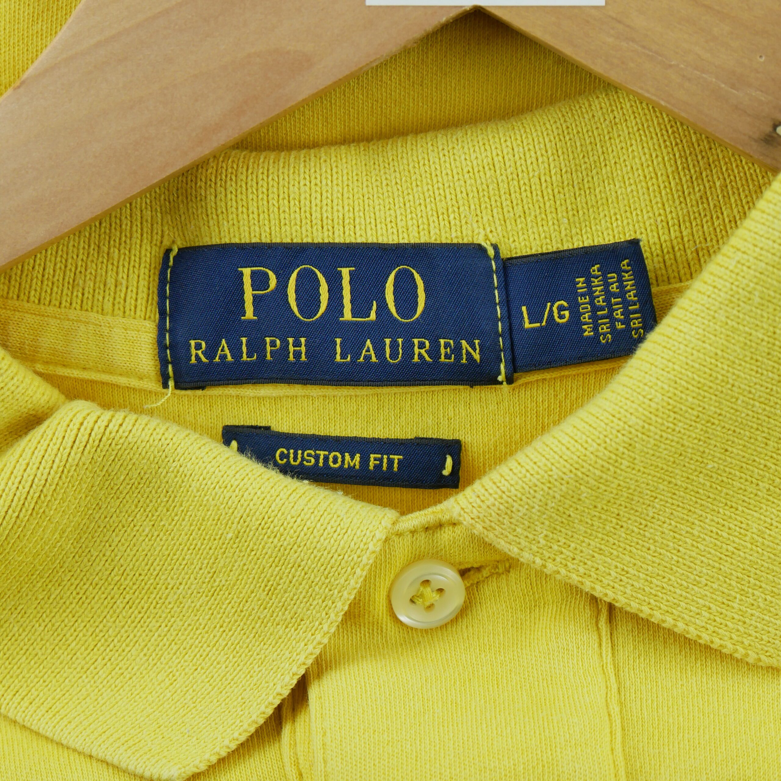 Polo manches courtes Homme  Jaune 8