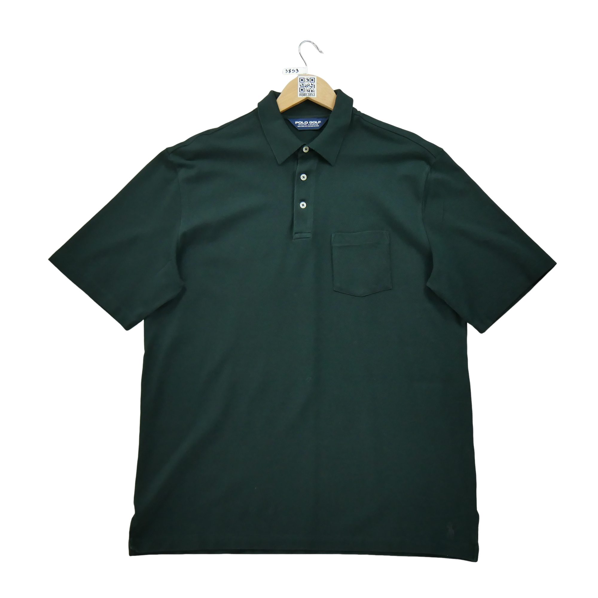 Polo manches courtes Homme  Golf Noir 2