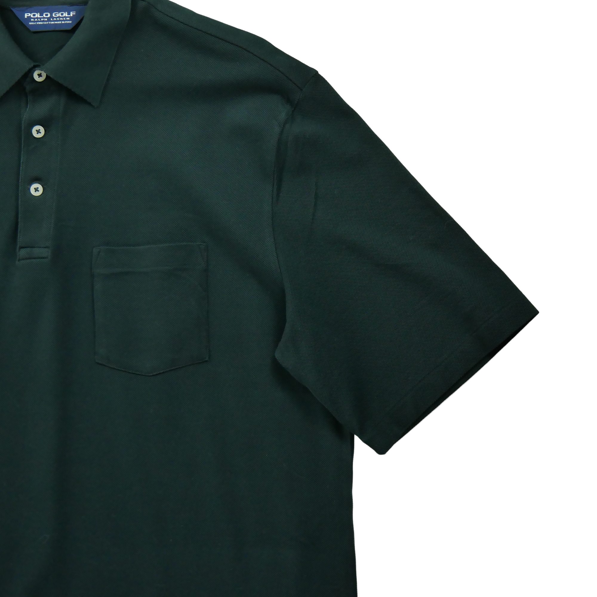 Polo manches courtes Homme  Golf Noir 4