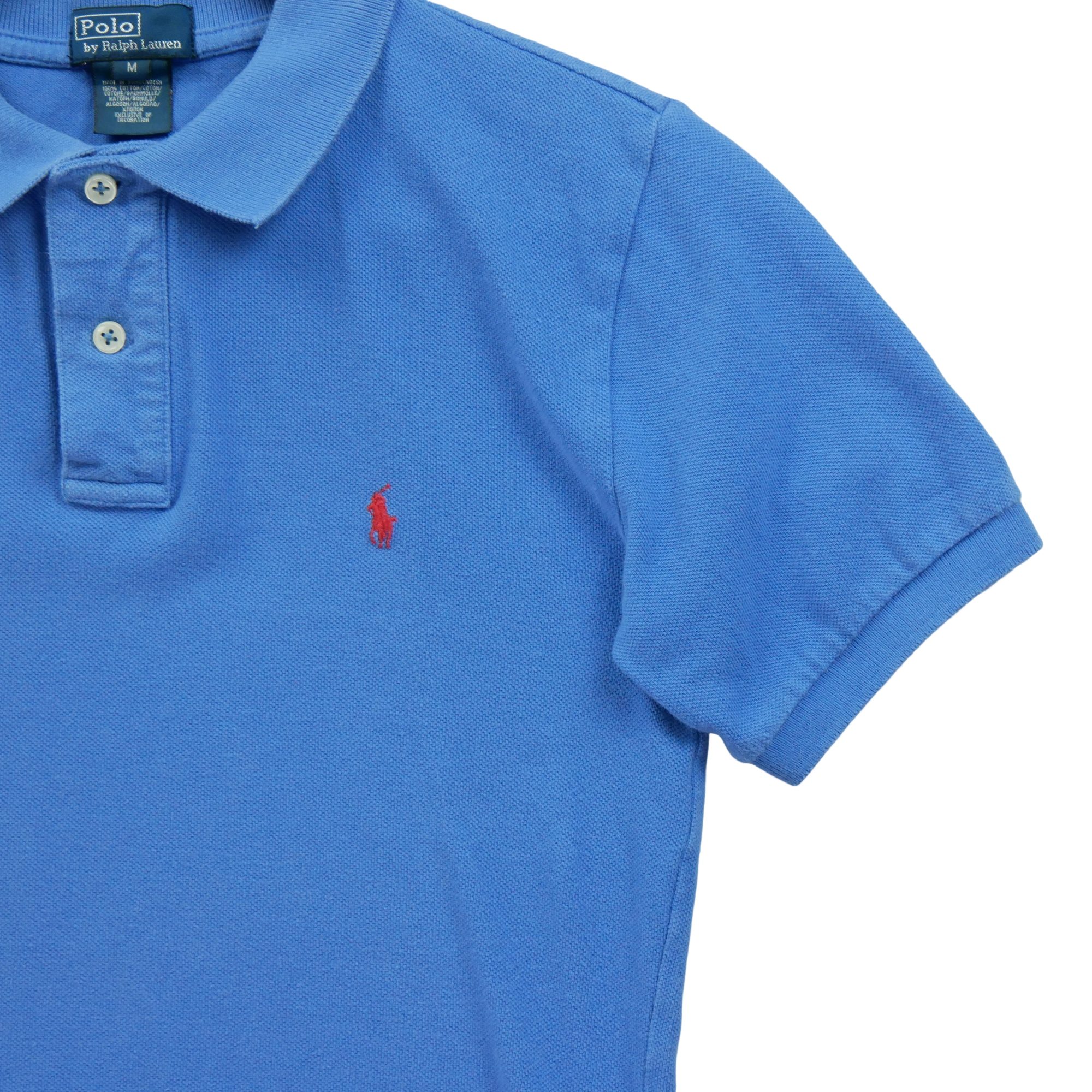 Polo manches courtes Femme  Bleu 4