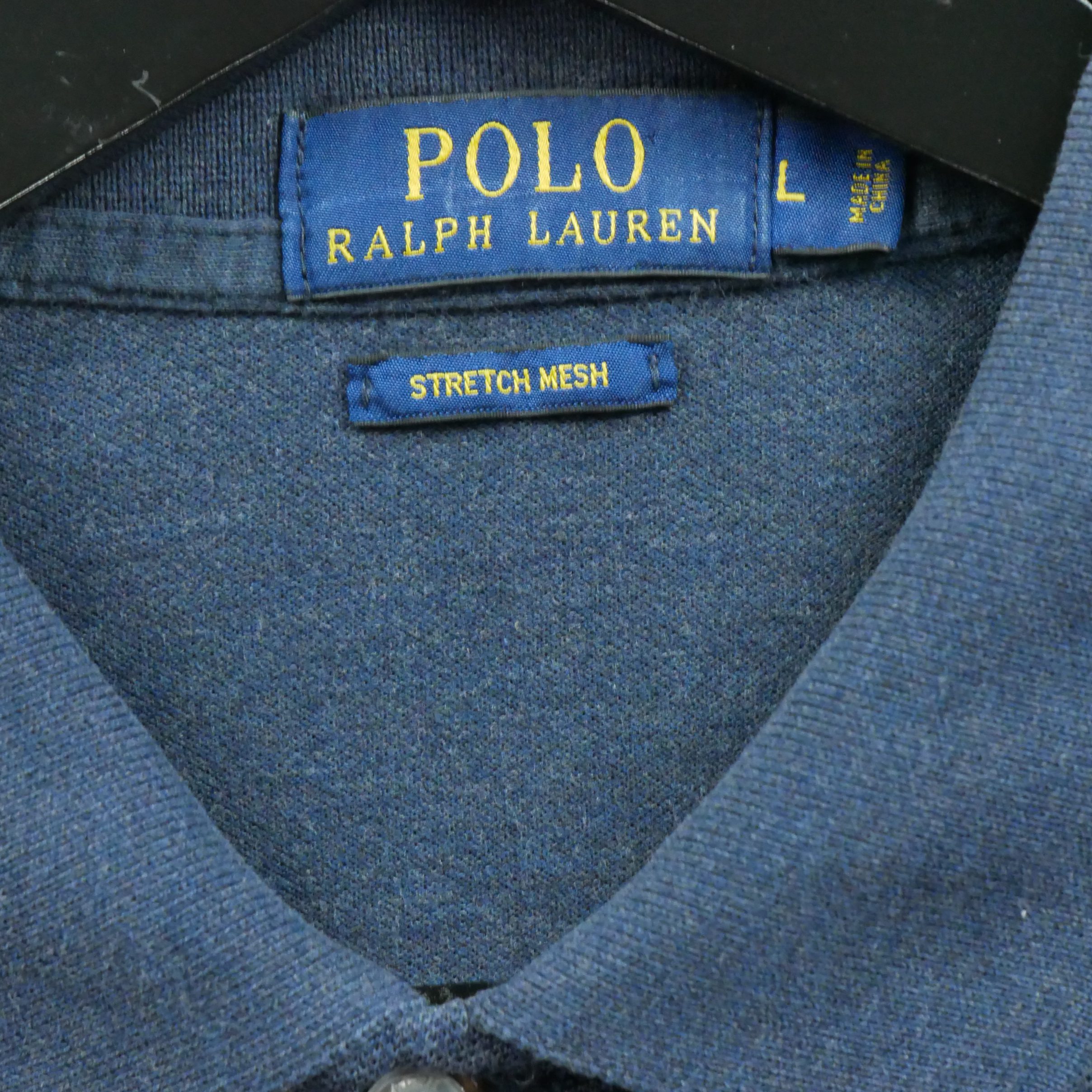 Polo manches longues Homme  Marine 5