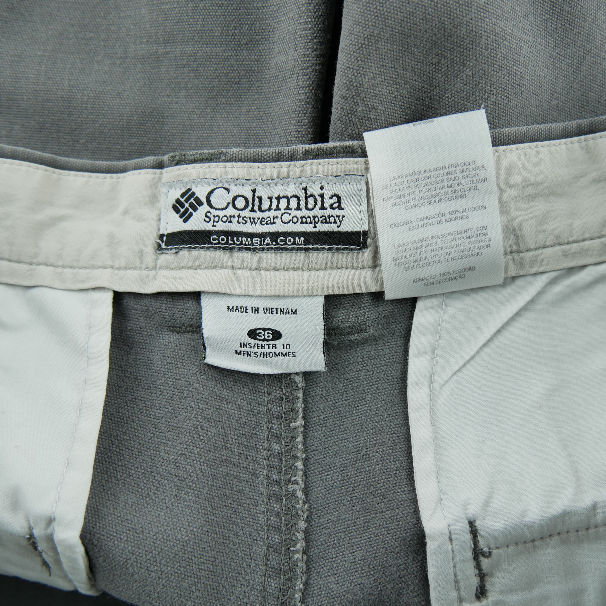 Short Homme  Gris 3