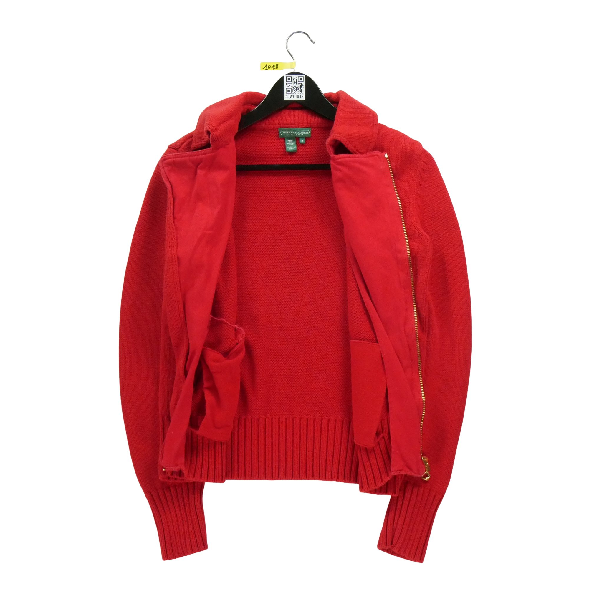 Gilet Femme cardigan Rouge 3