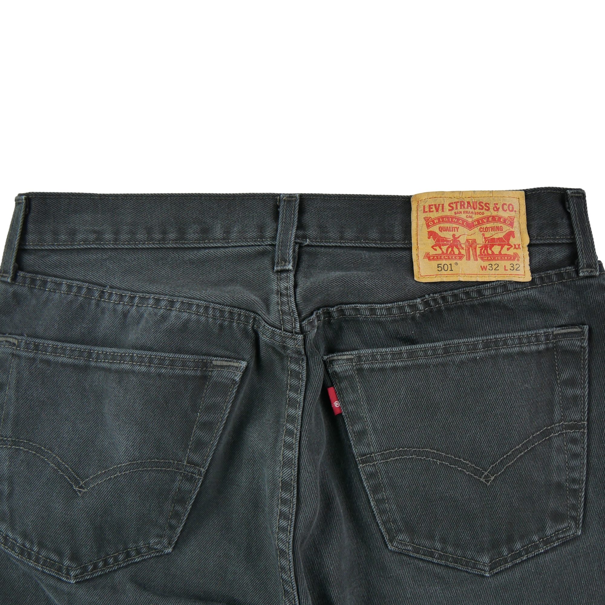 Jean Homme Levis 501 Noir 4