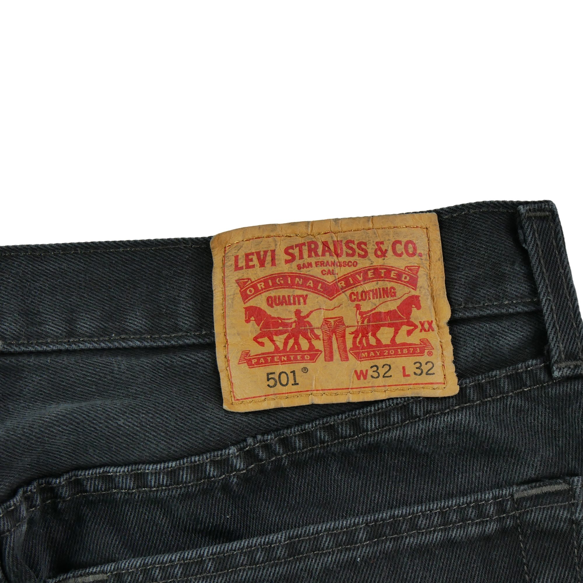 Jean Homme Levis 501 Noir 5