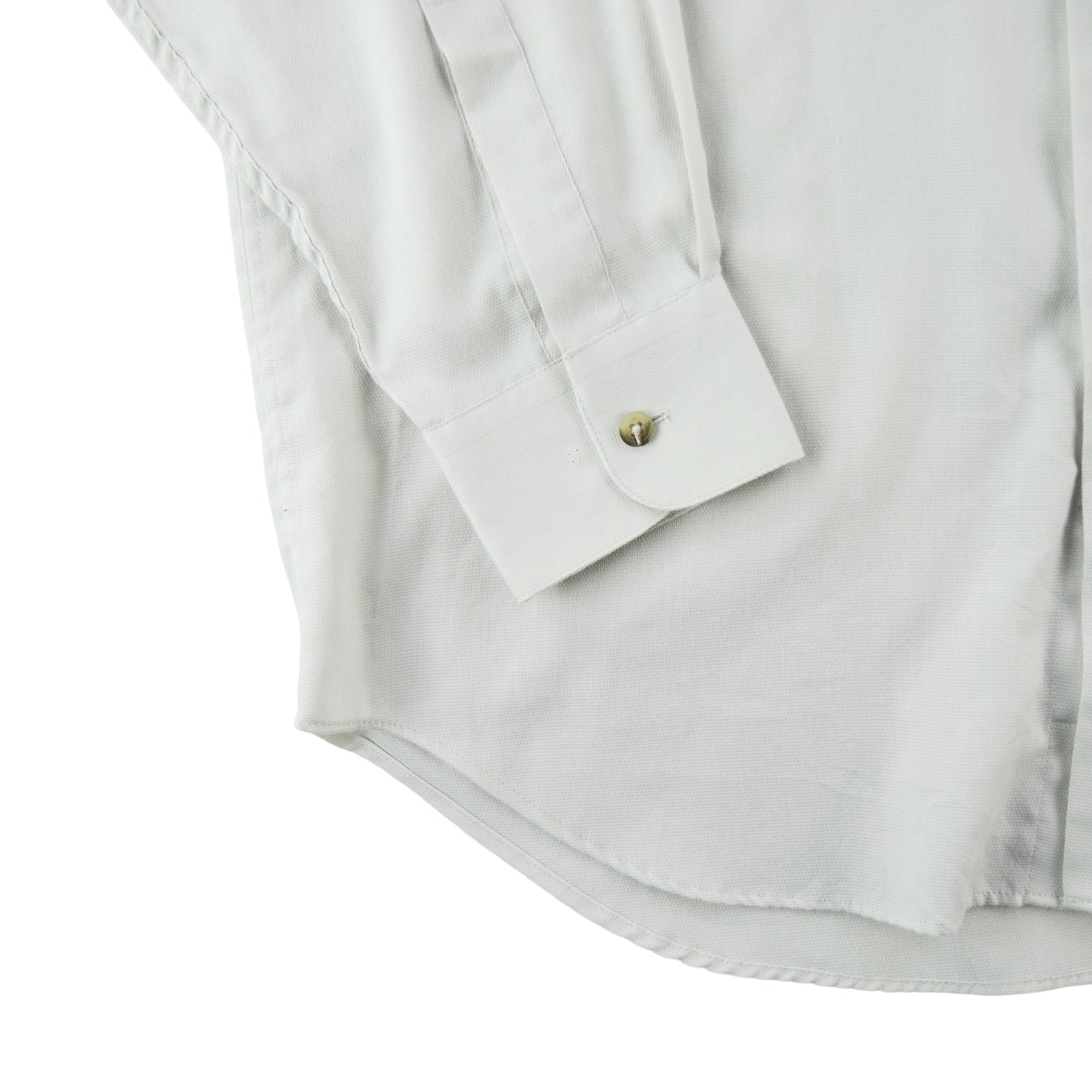 Chemise classiques Homme uni Gris 4