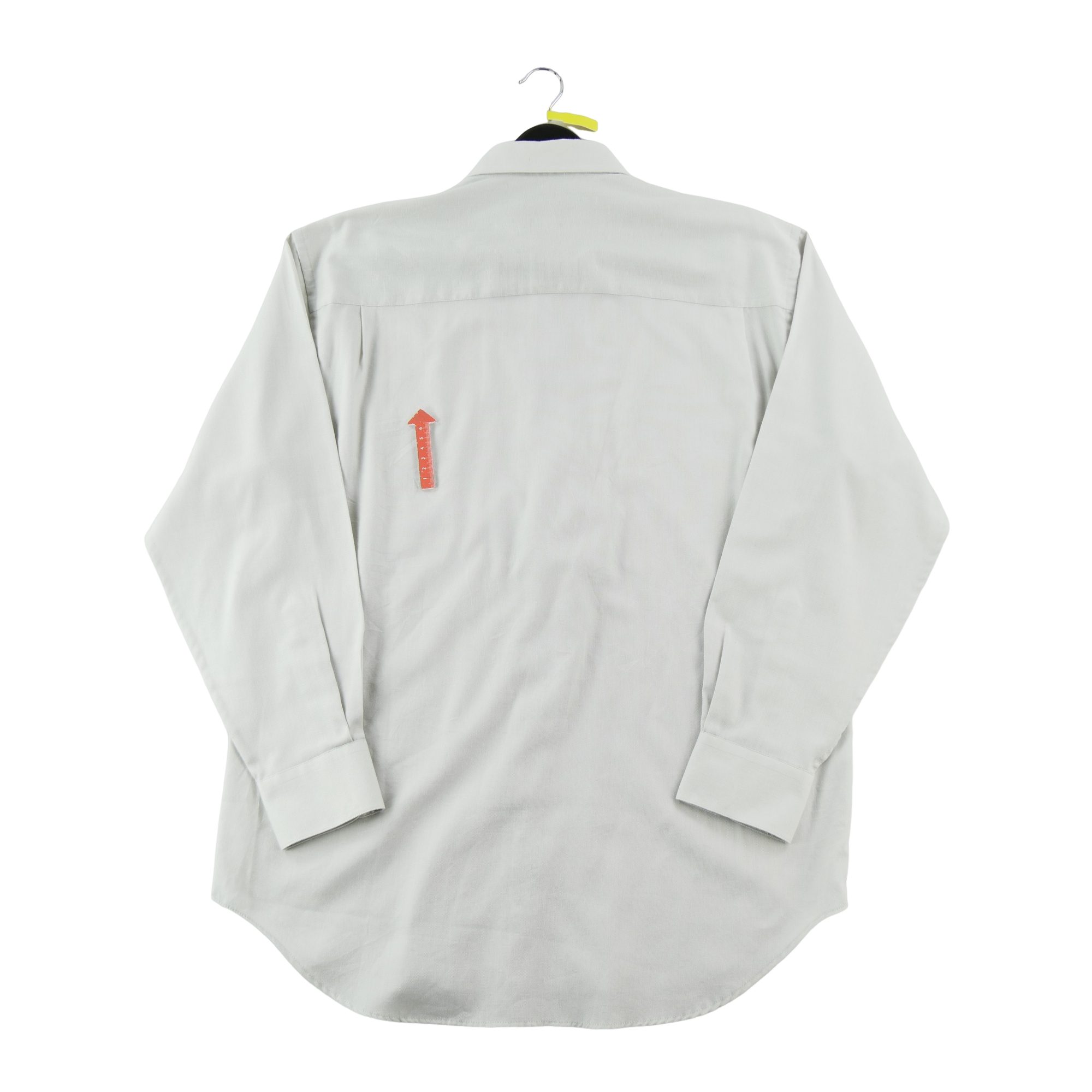 Chemise classiques Homme uni Gris 5