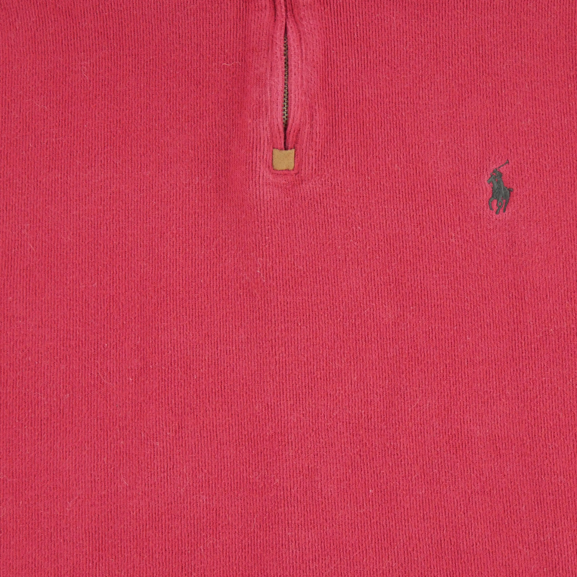 Pull Homme  col camionneur Rouge 4