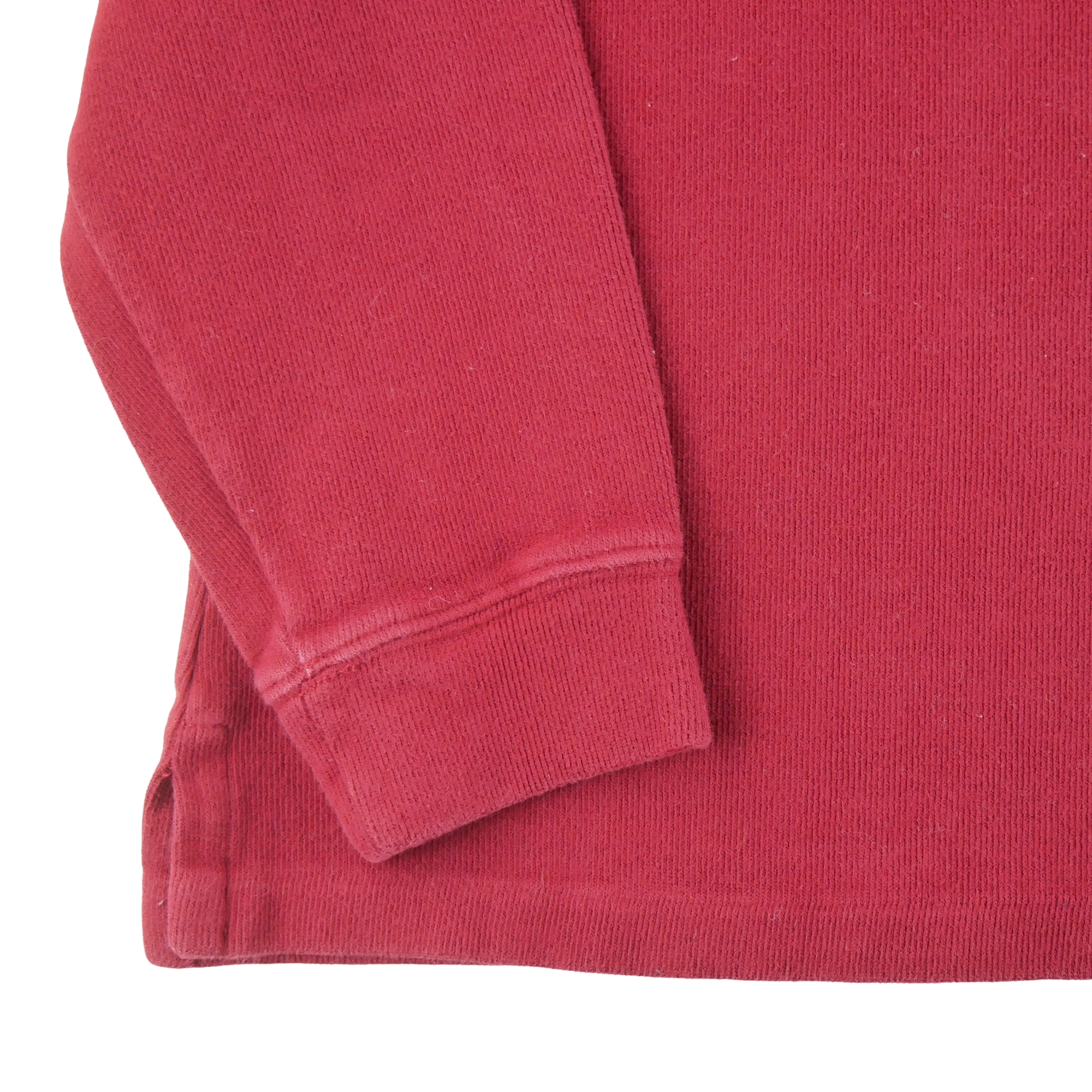 Pull Homme  col camionneur Rouge 5
