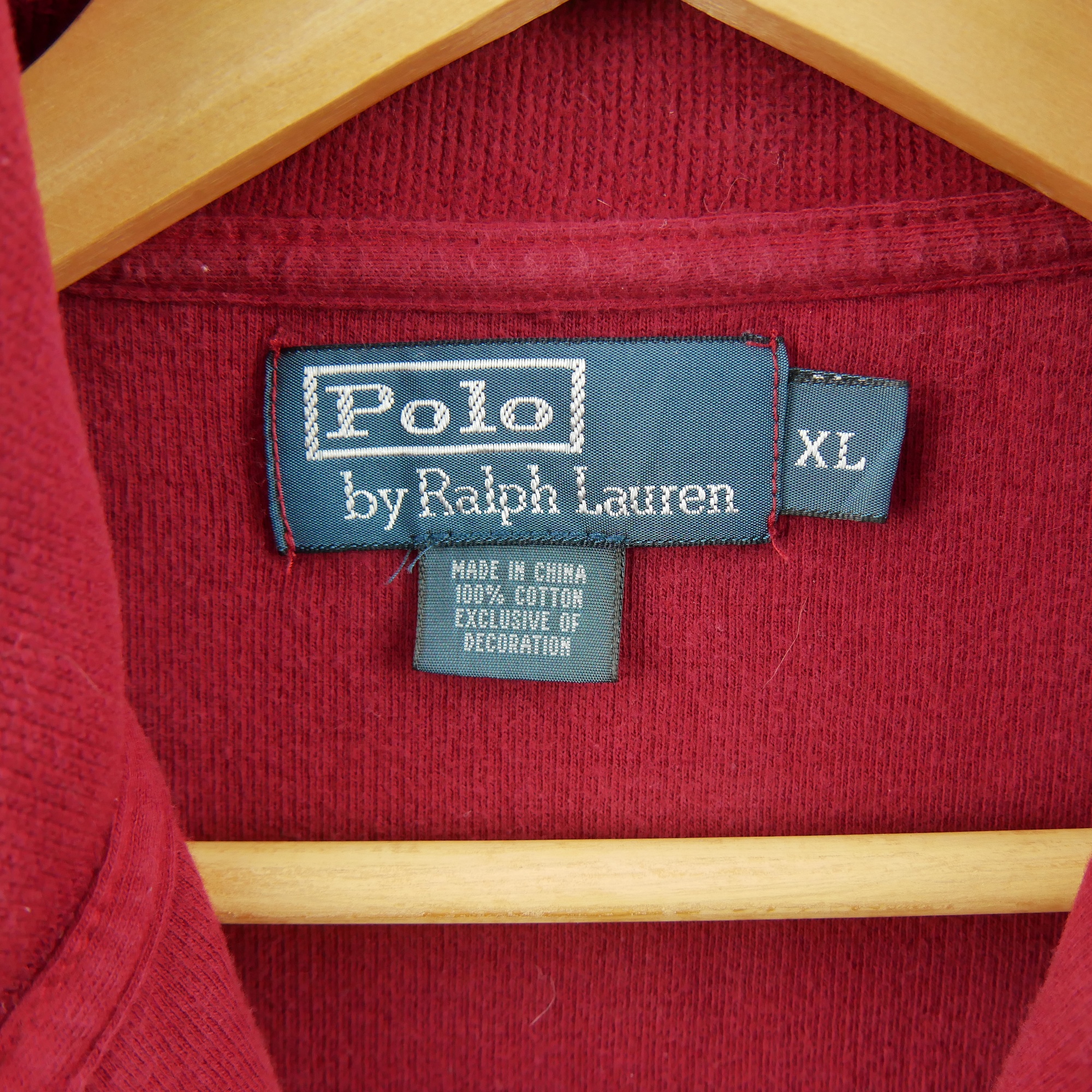 Pull Homme  col camionneur Rouge 6