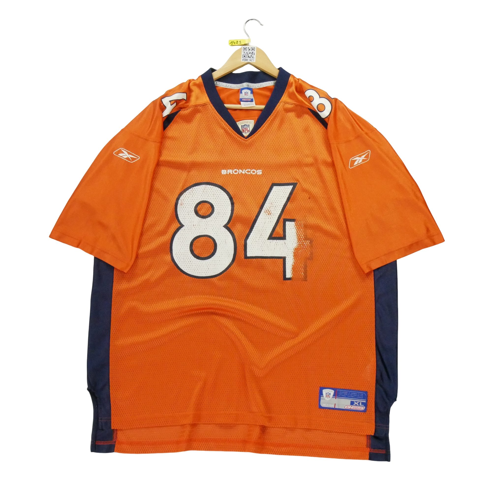 Maillot Homme NFL Denver Broncos Orange 1