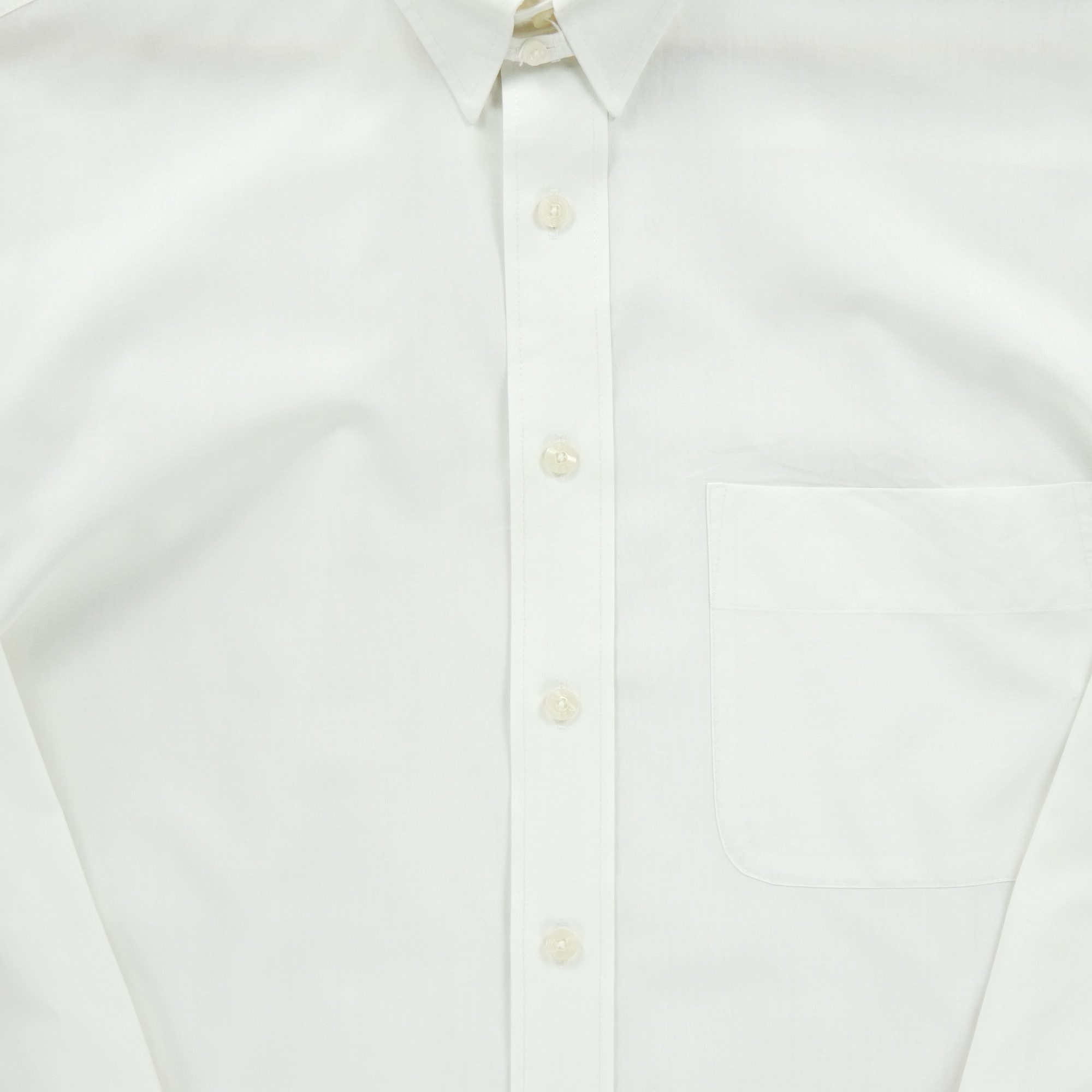 Chemise classique Homme uni Blanc 3