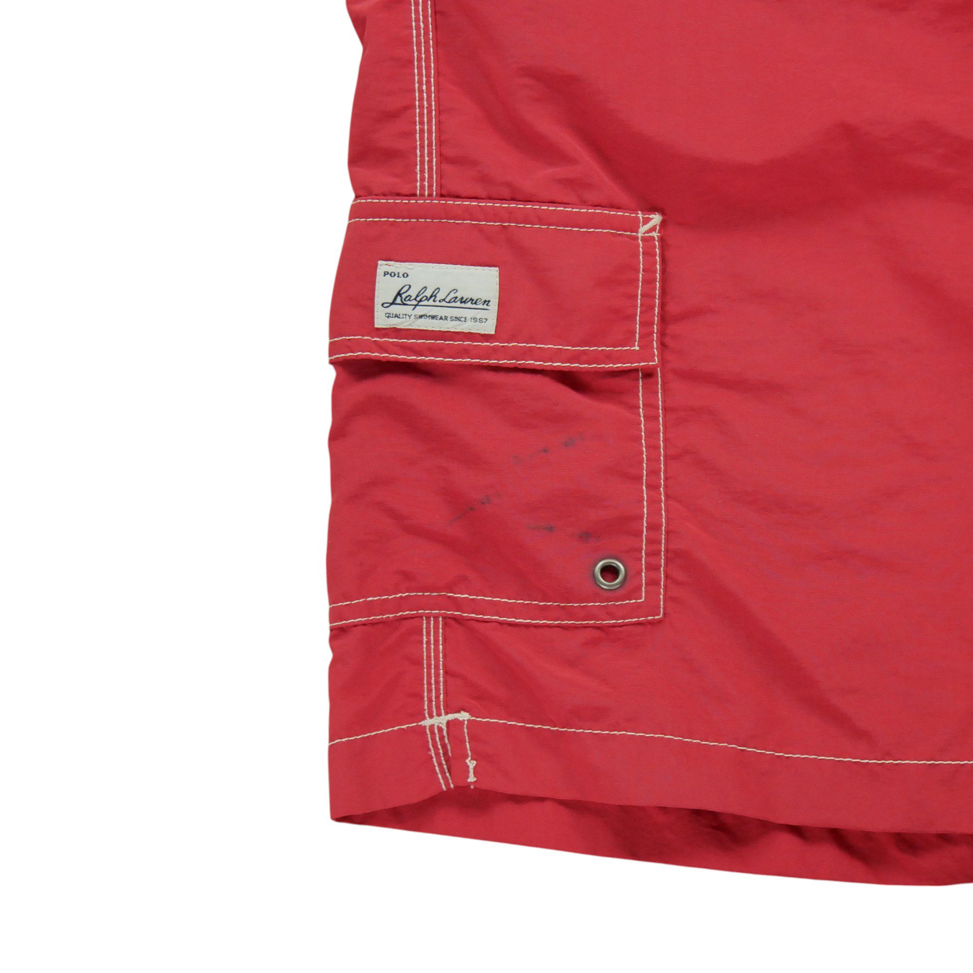 Short de bain Homme  Rouge 4