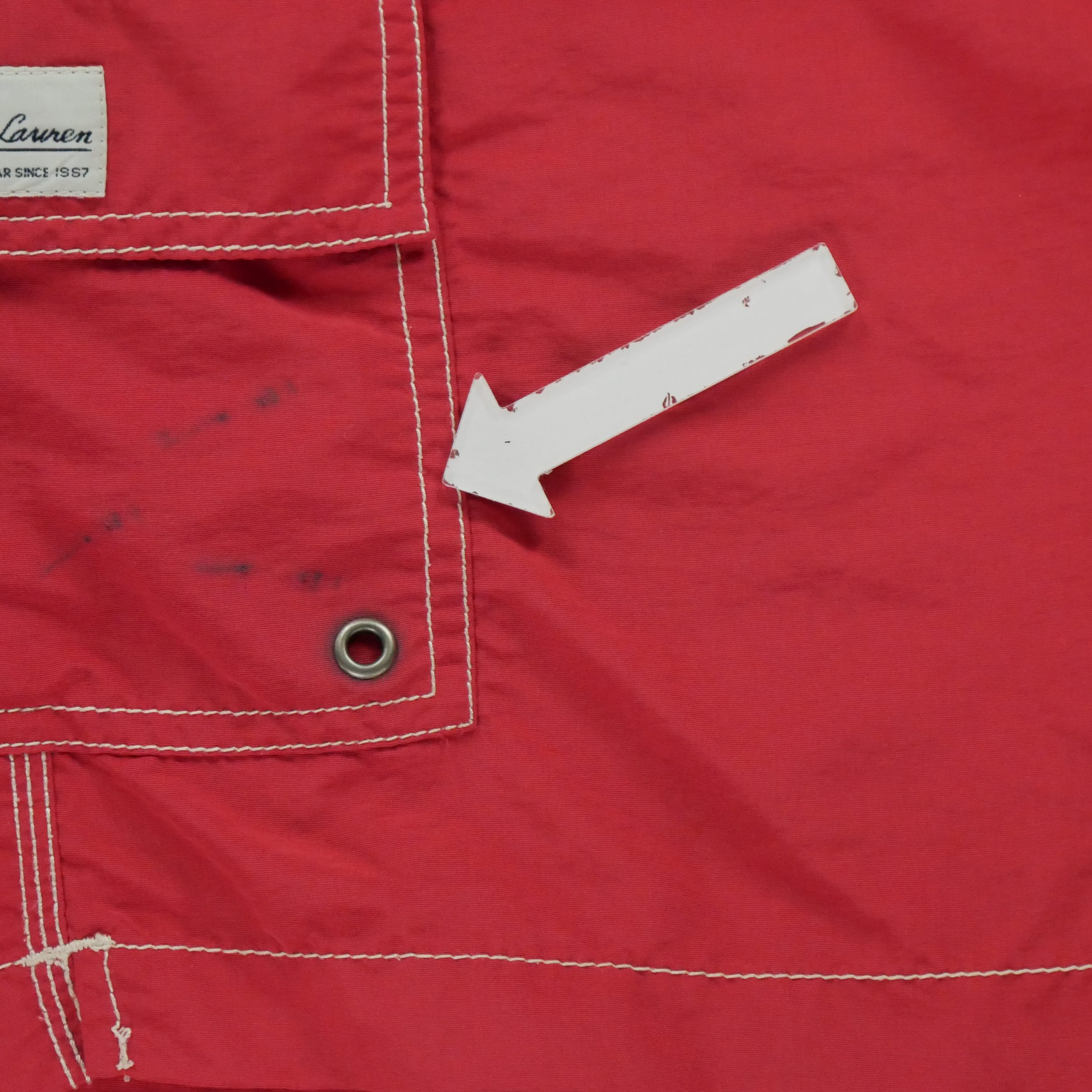 Short de bain Homme  Rouge 9