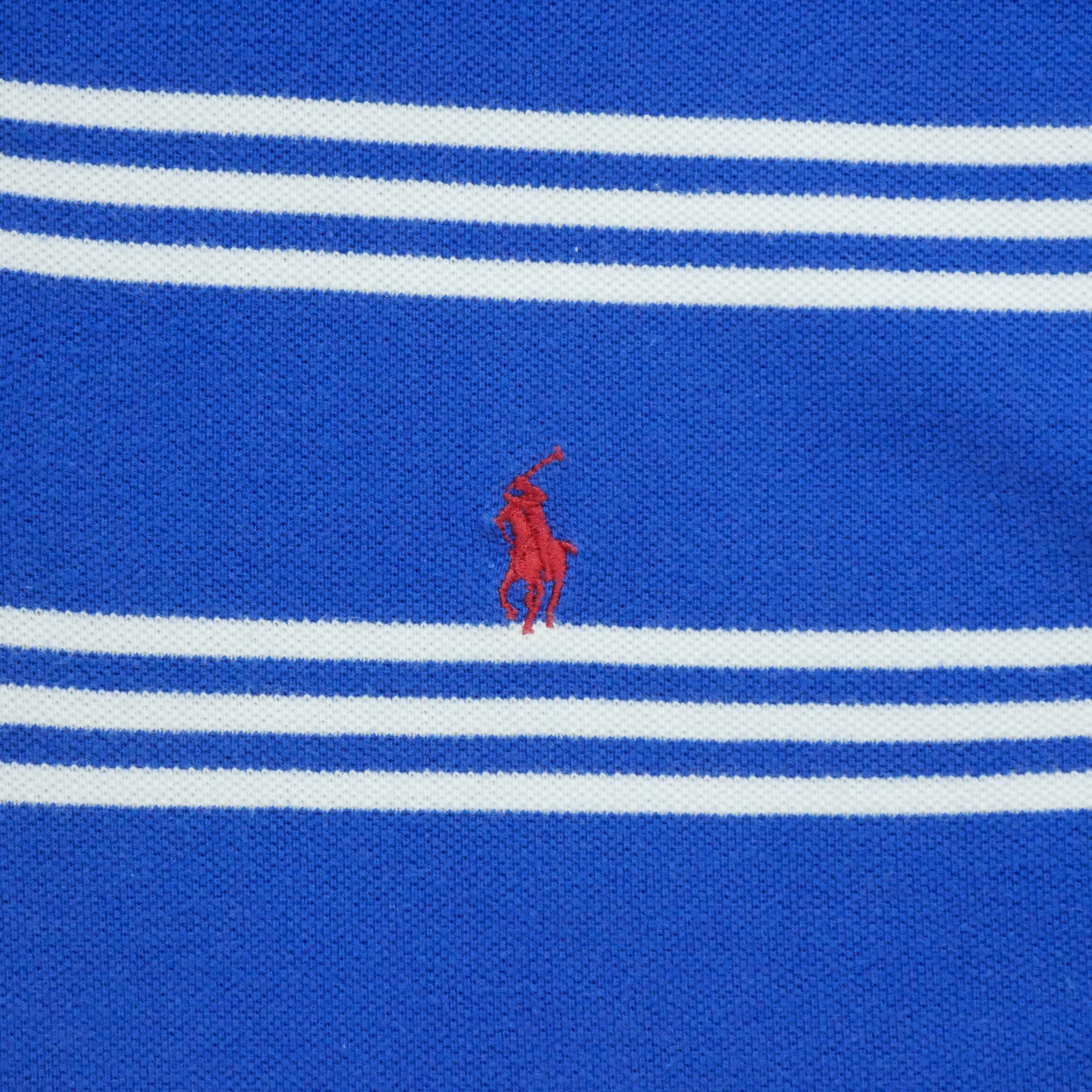 Polo manches courtes Homme  Bleu 4