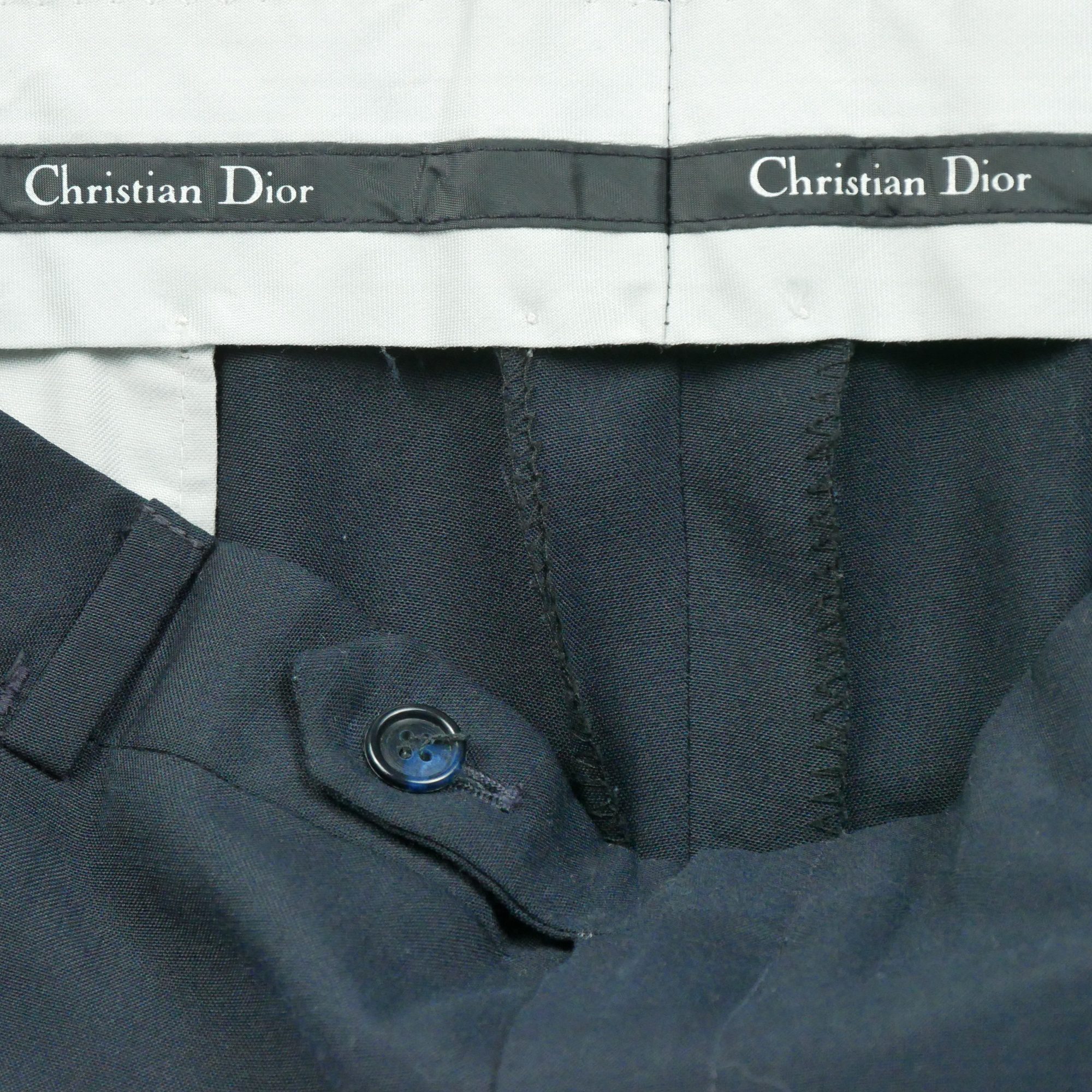 Pantalon Homme à pinces Marine 6
