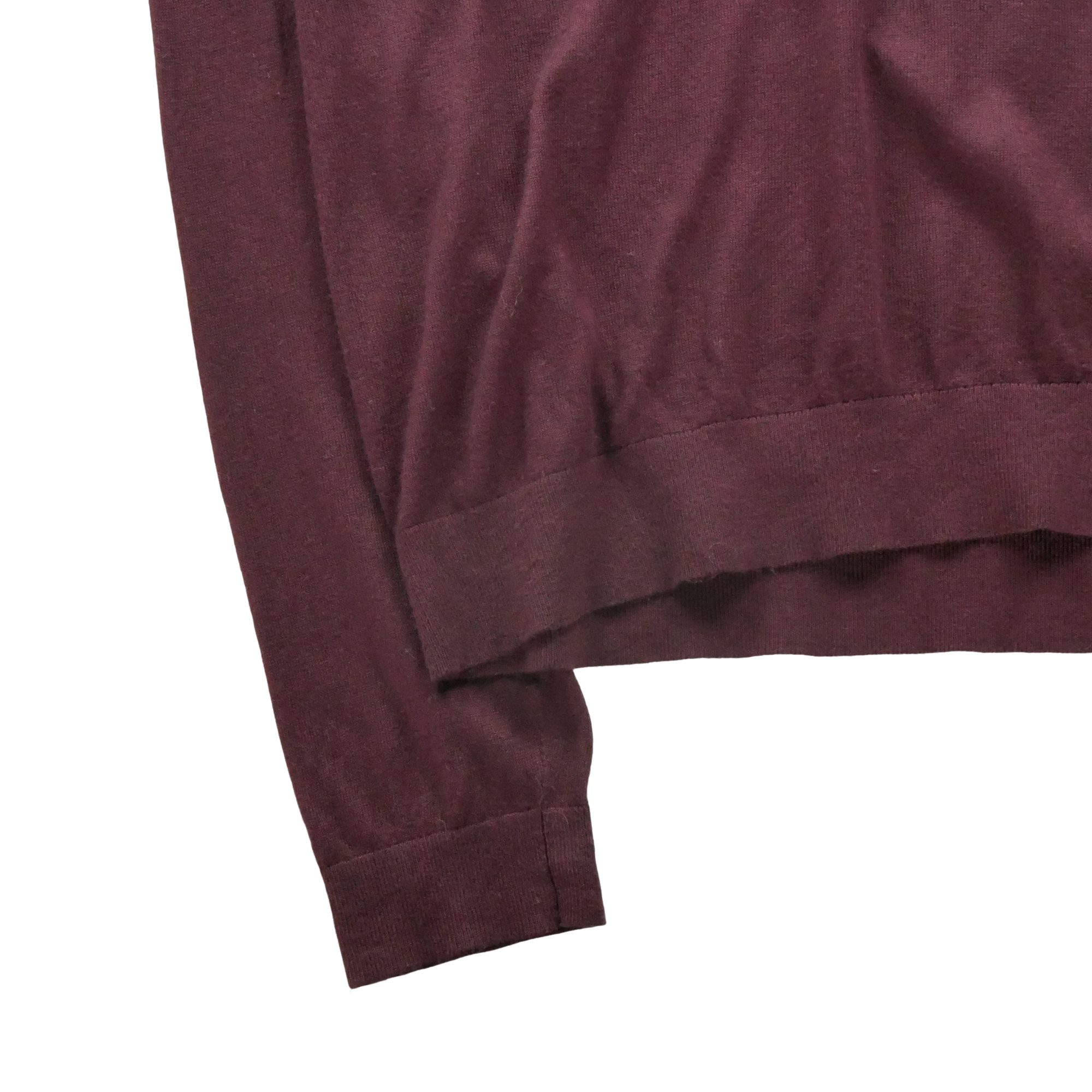 Pull Femme  en soie Bordeaux 4