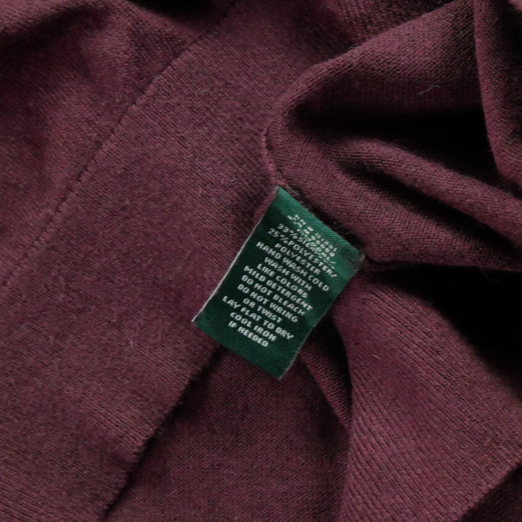 Pull Femme  en soie Bordeaux 6