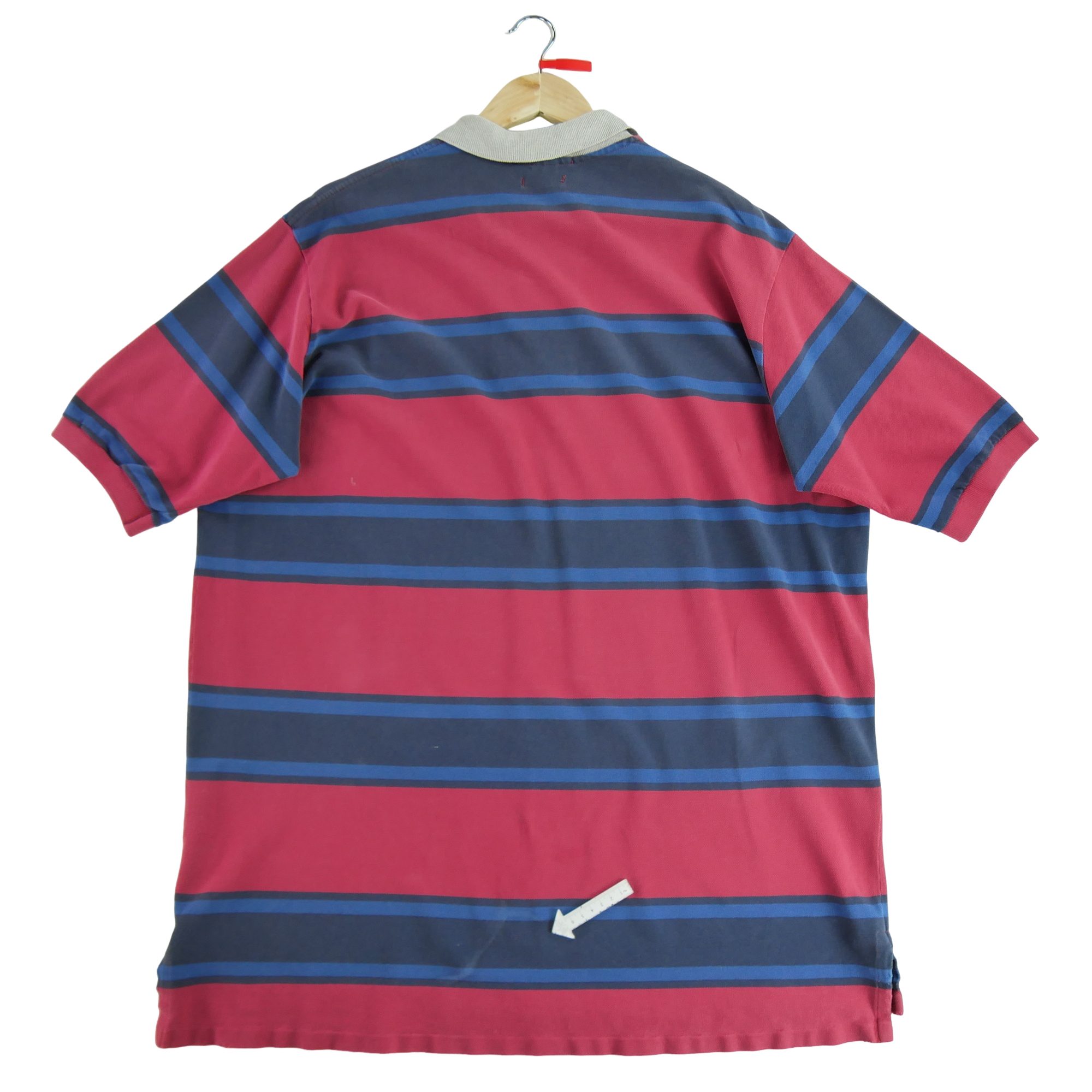 Polo manches courtes Homme  Rouge 8