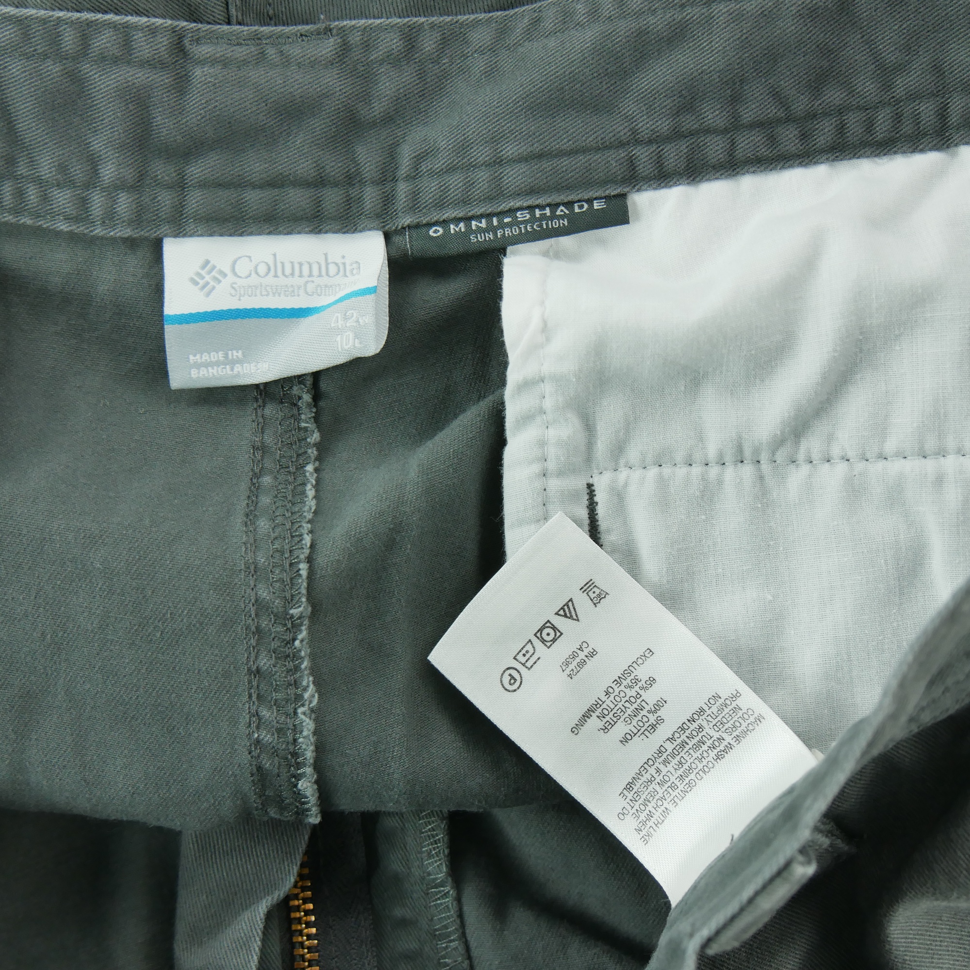 Short Homme  Cargo Gris 5