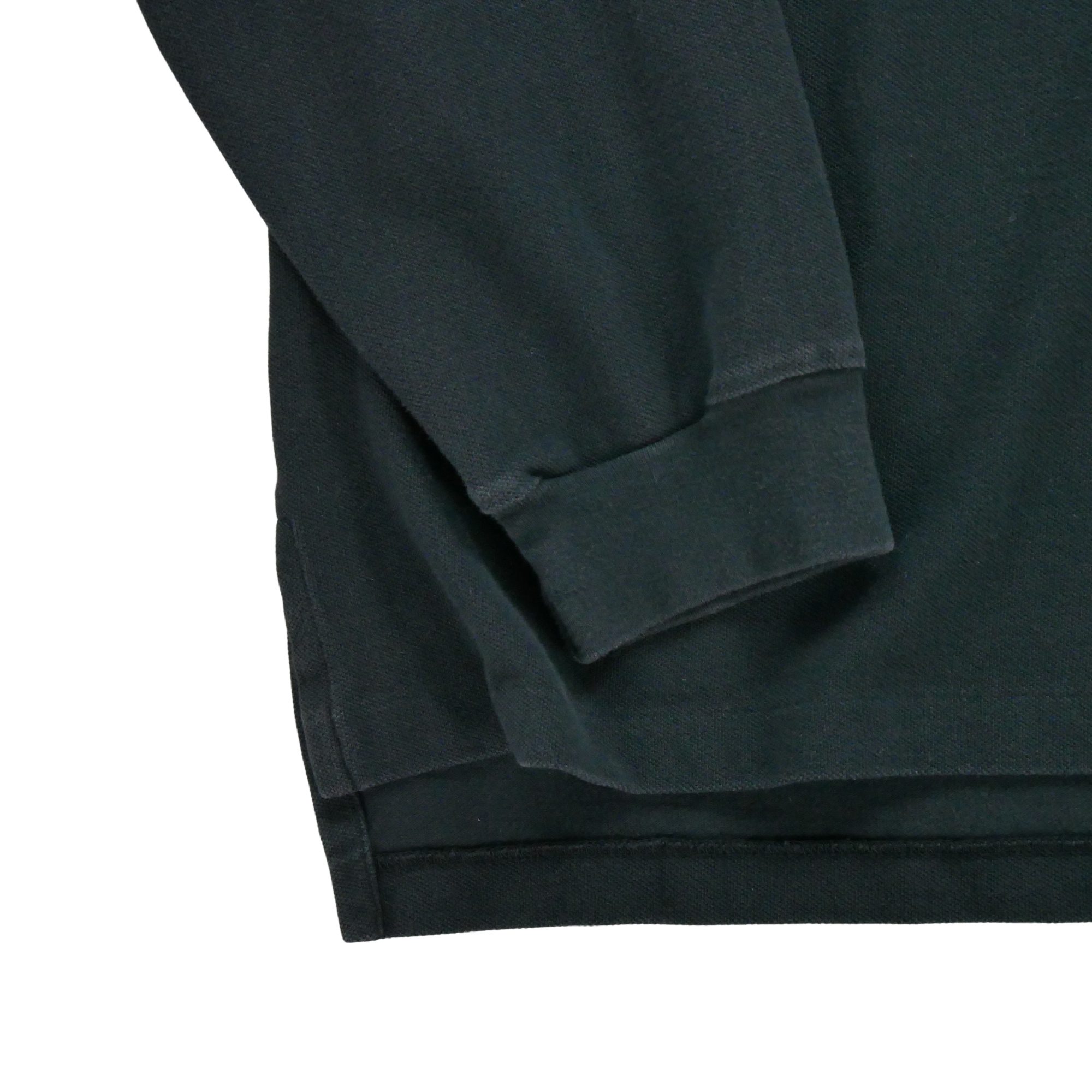 Polo manches longues Homme  Noir 5