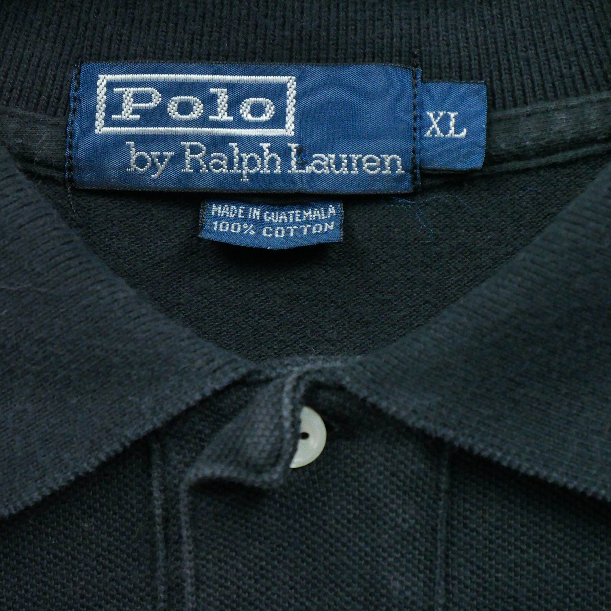 Polo manches longues Homme  Noir 6