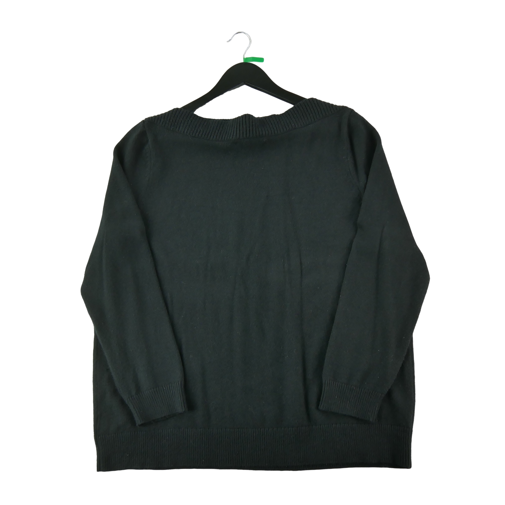 Pull Femme  en laine Noir 2