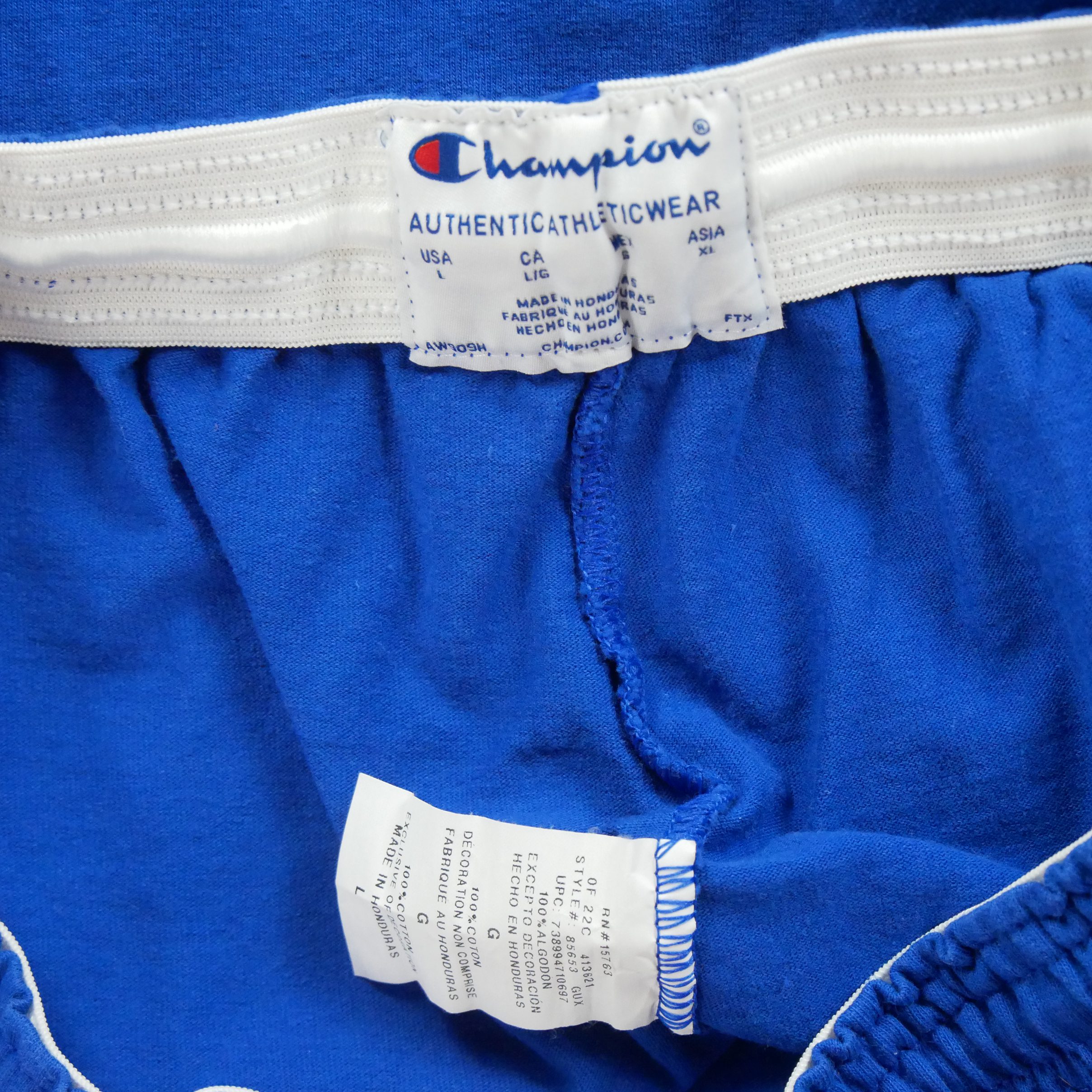 Short Homme  Bleu 5