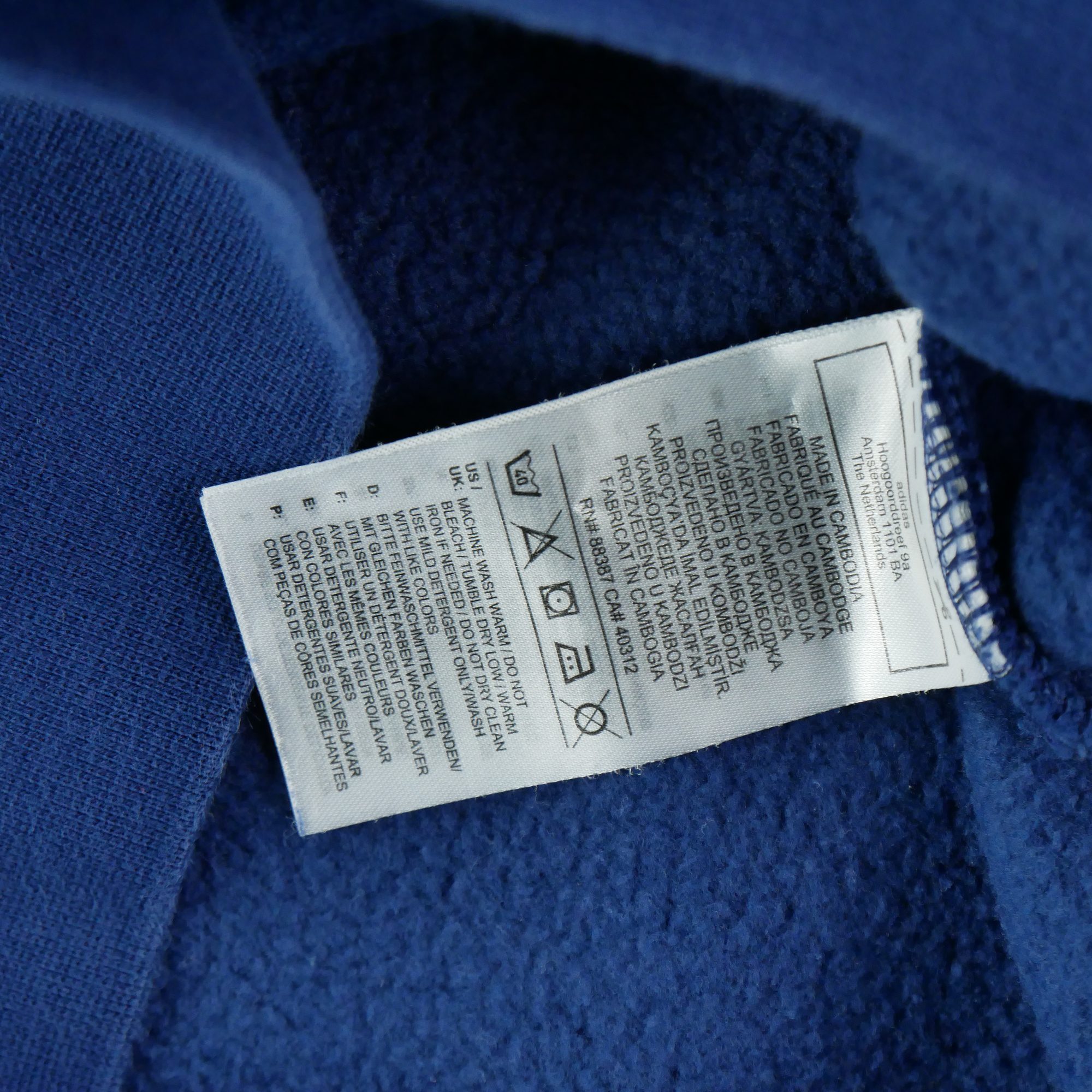 Sweat Homme  Marine 6