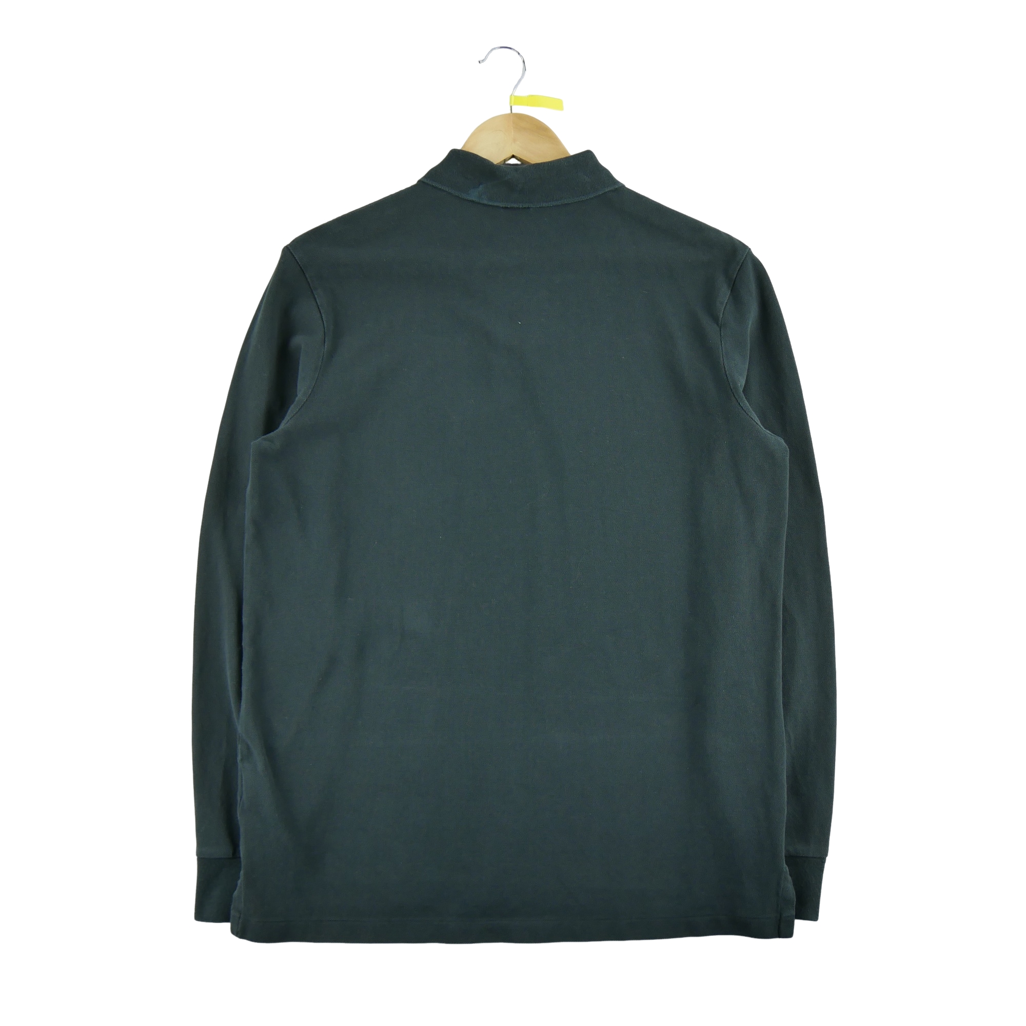Polo manches longues Homme  Noir 2