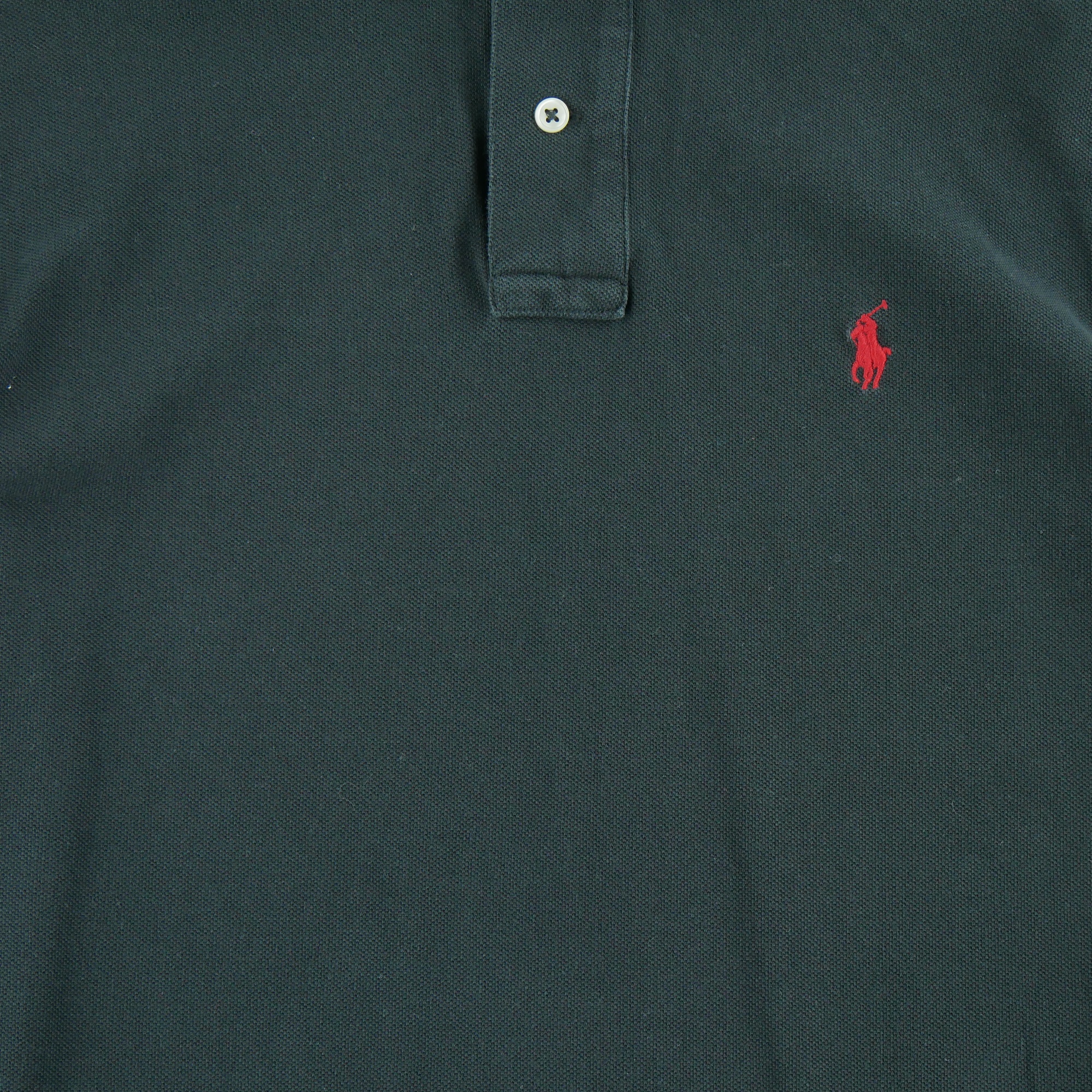 Polo manches longues Homme  Noir 8