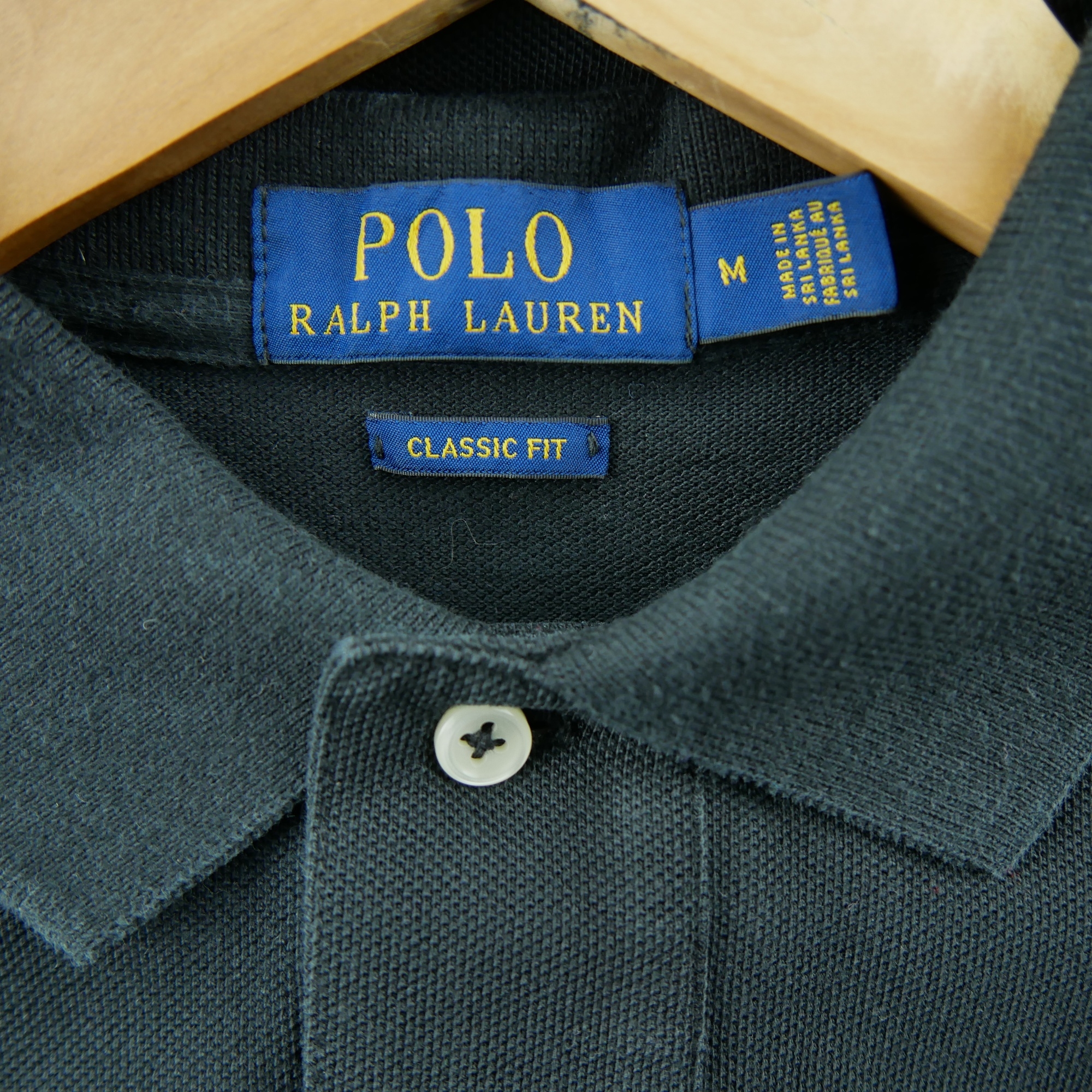 Polo manches longues Homme  Noir 9
