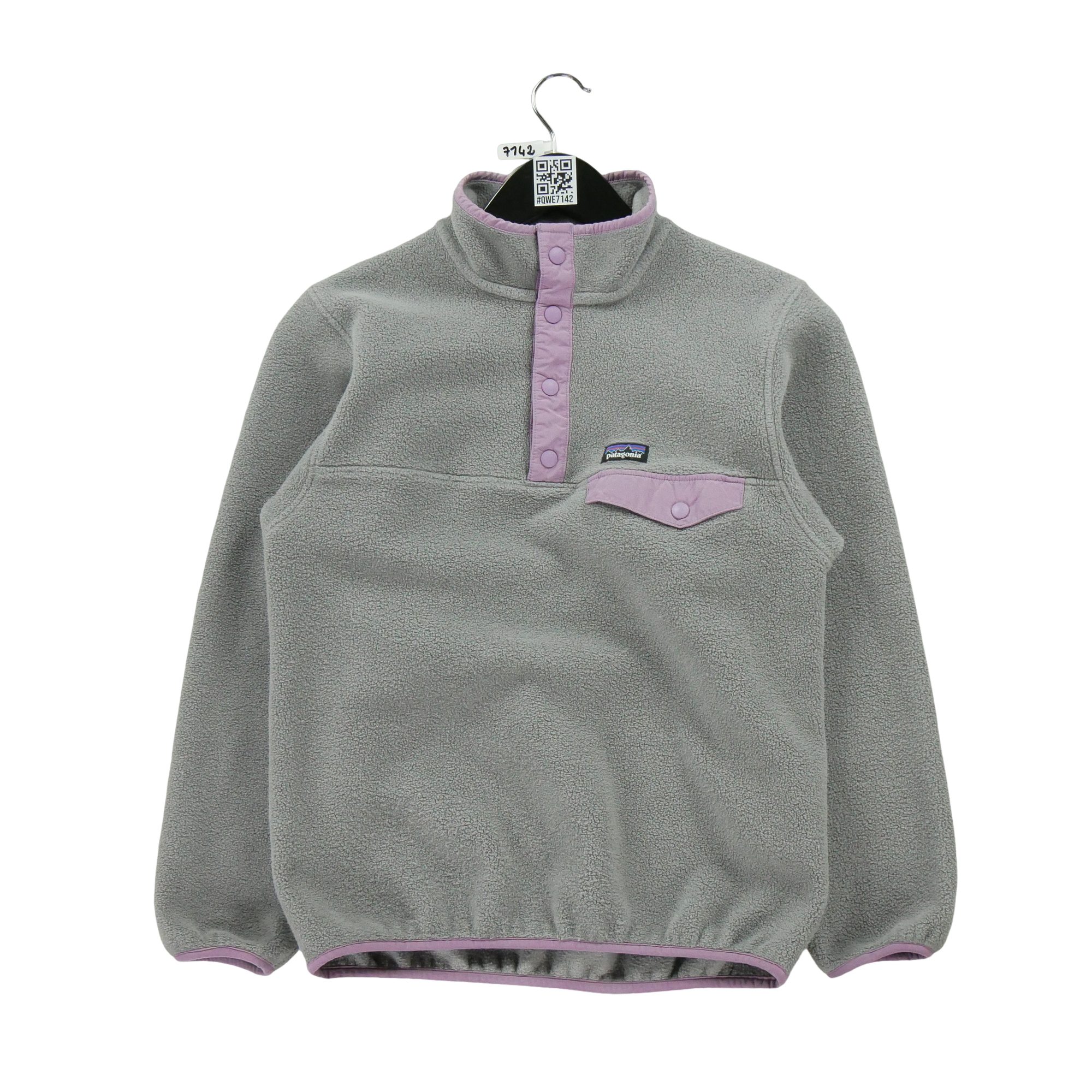 Pull polaire Femme  Snap-T Gris 1