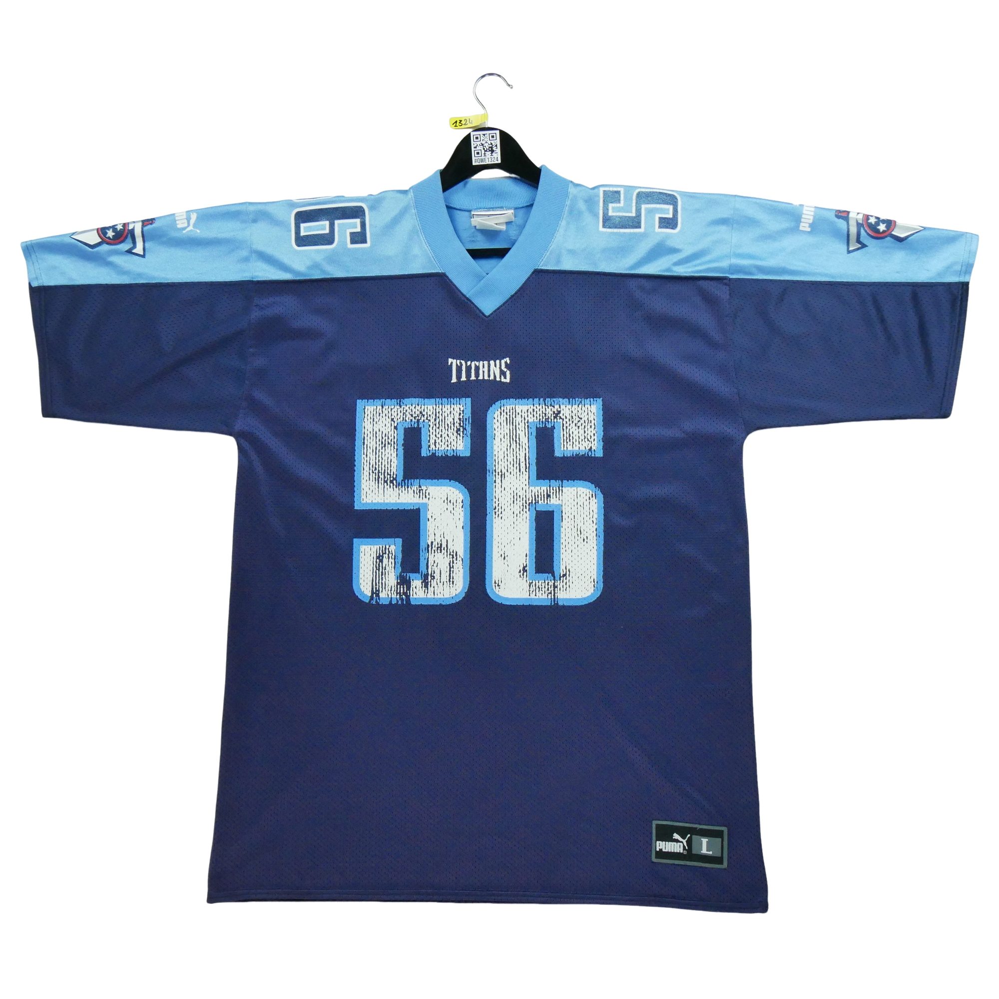 Maillot Homme NFL Tennessee Titans Marine 3