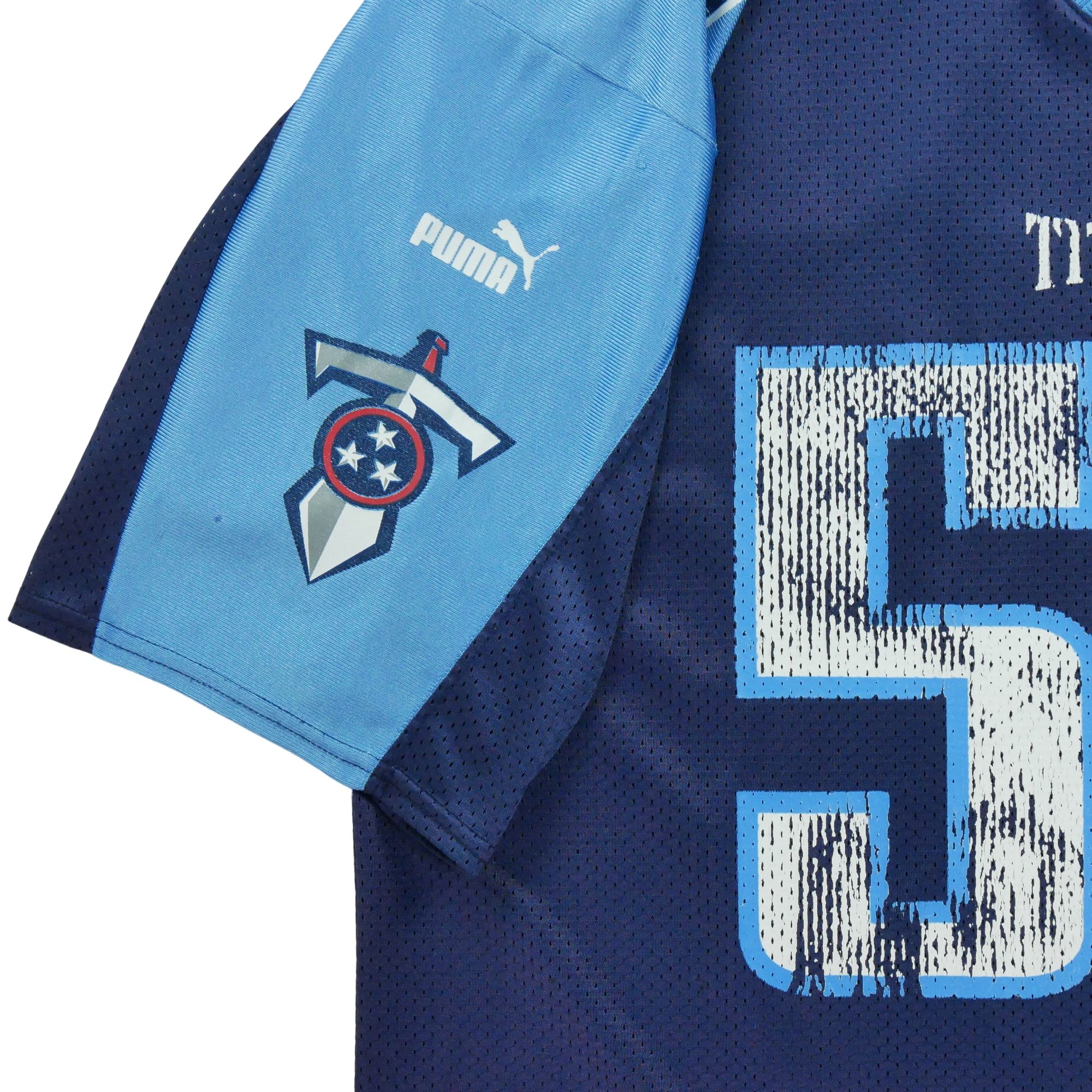 Maillot Homme NFL Tennessee Titans Marine 6